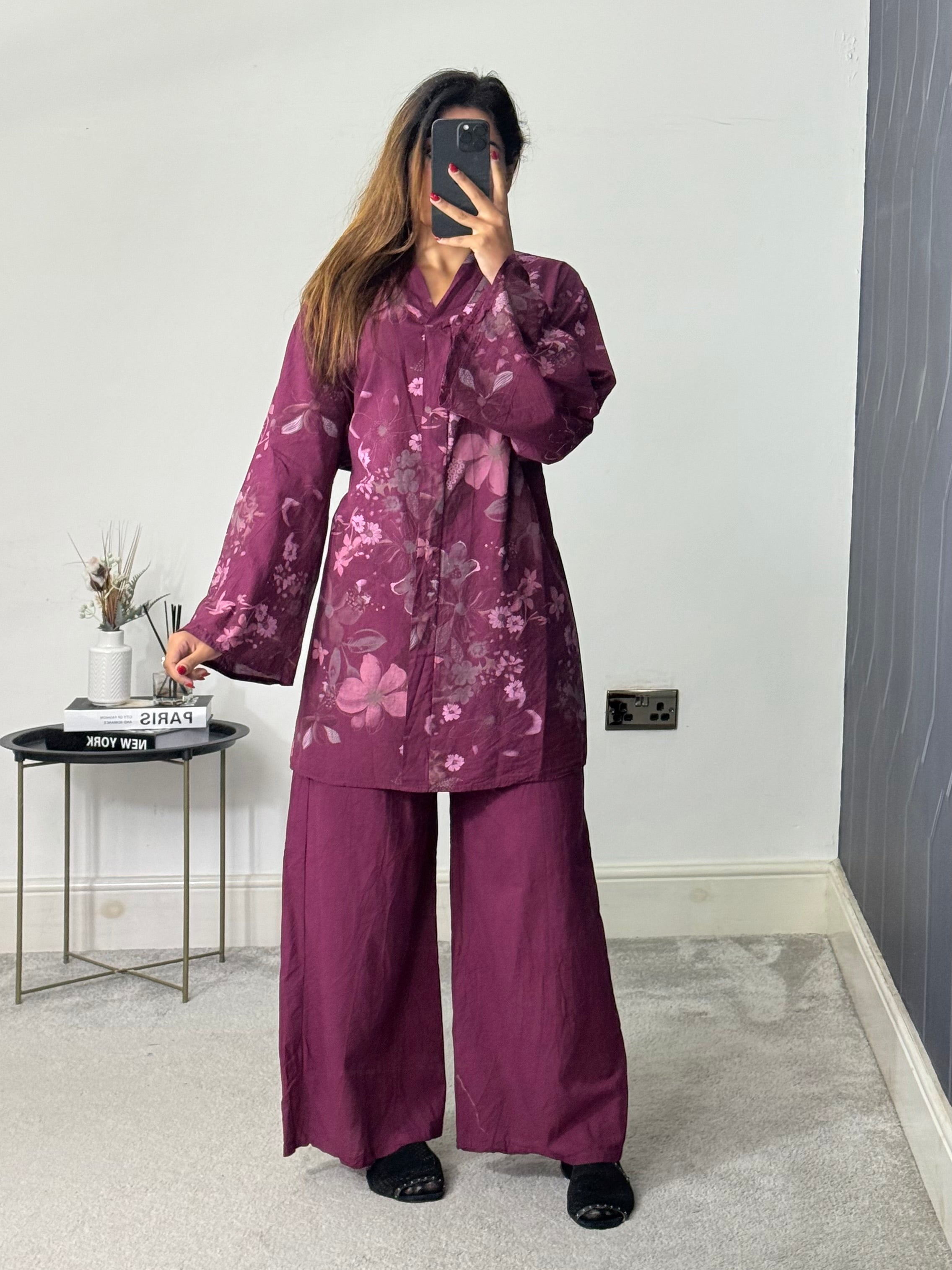 Luna Floral 2 piece Co ord set
