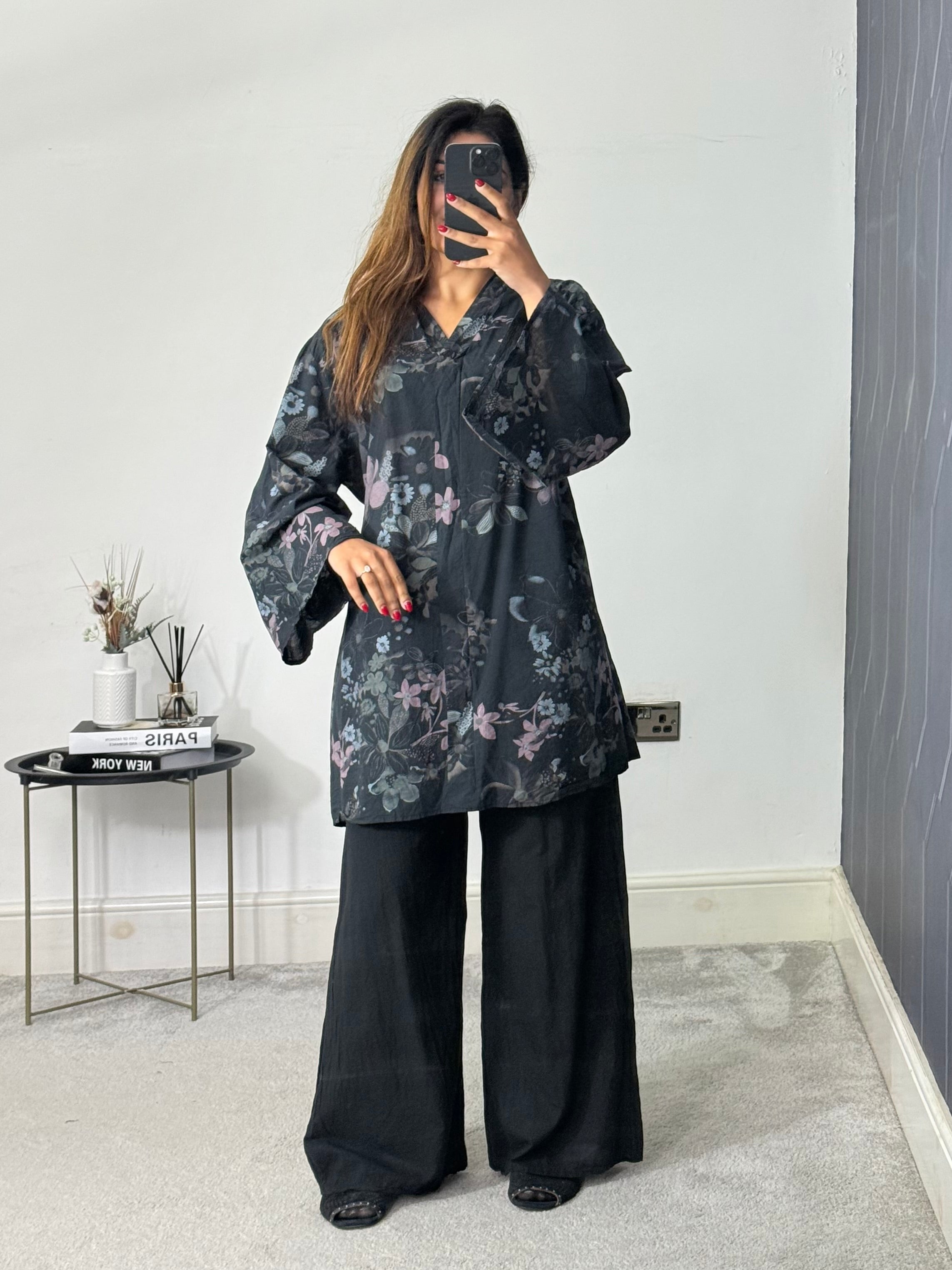 Luna Floral 2 piece Co ord set