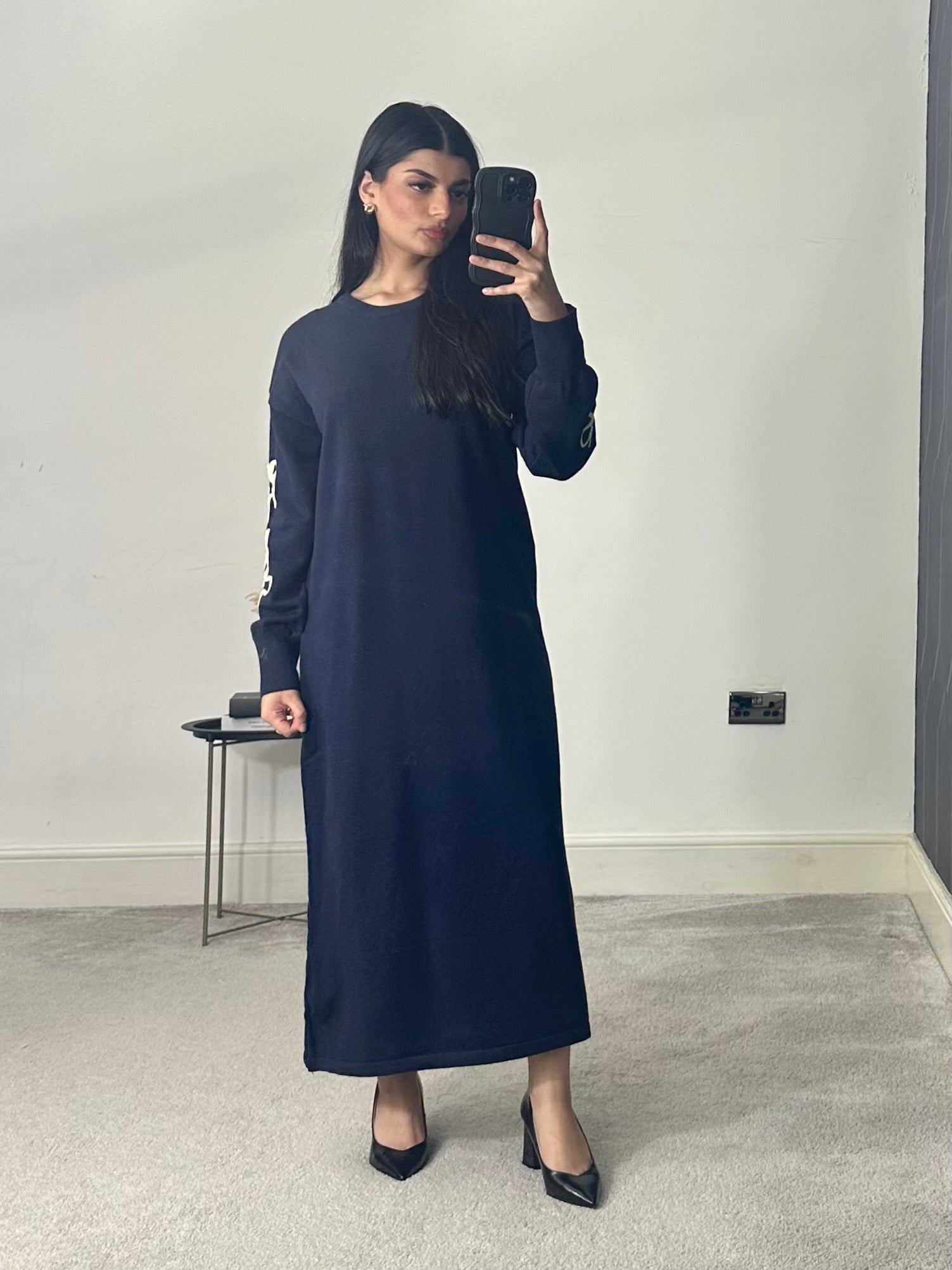 Zeba Long Jumper Dress