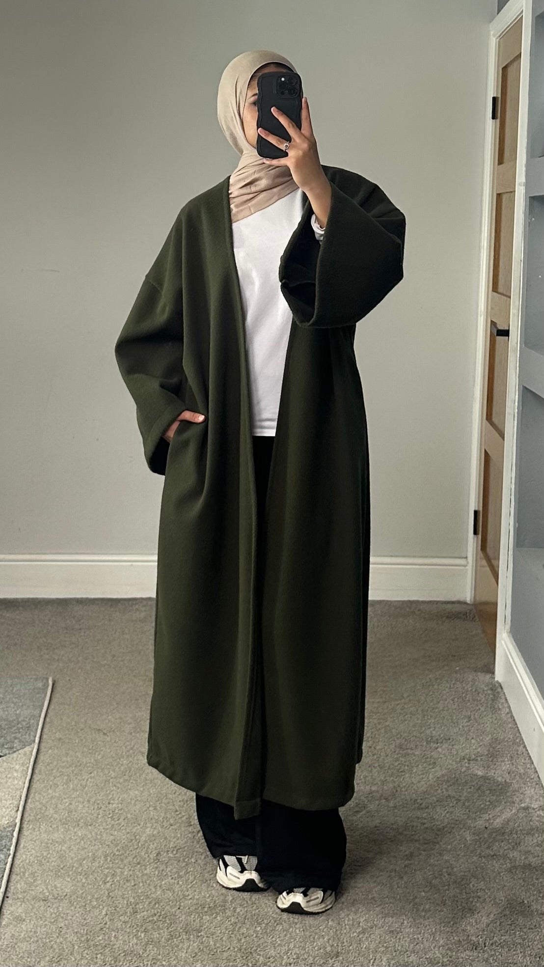 Oversize style autumn/winter coat
