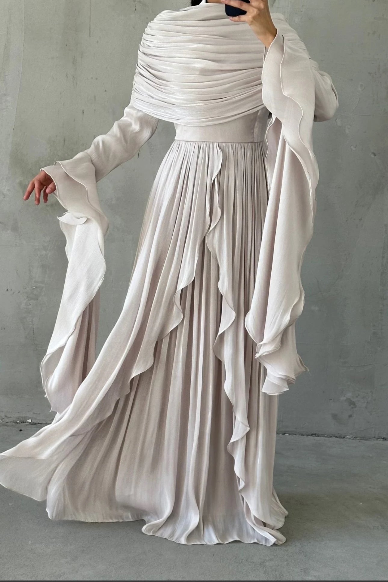 Liyana Modest occasional wear (Stone)