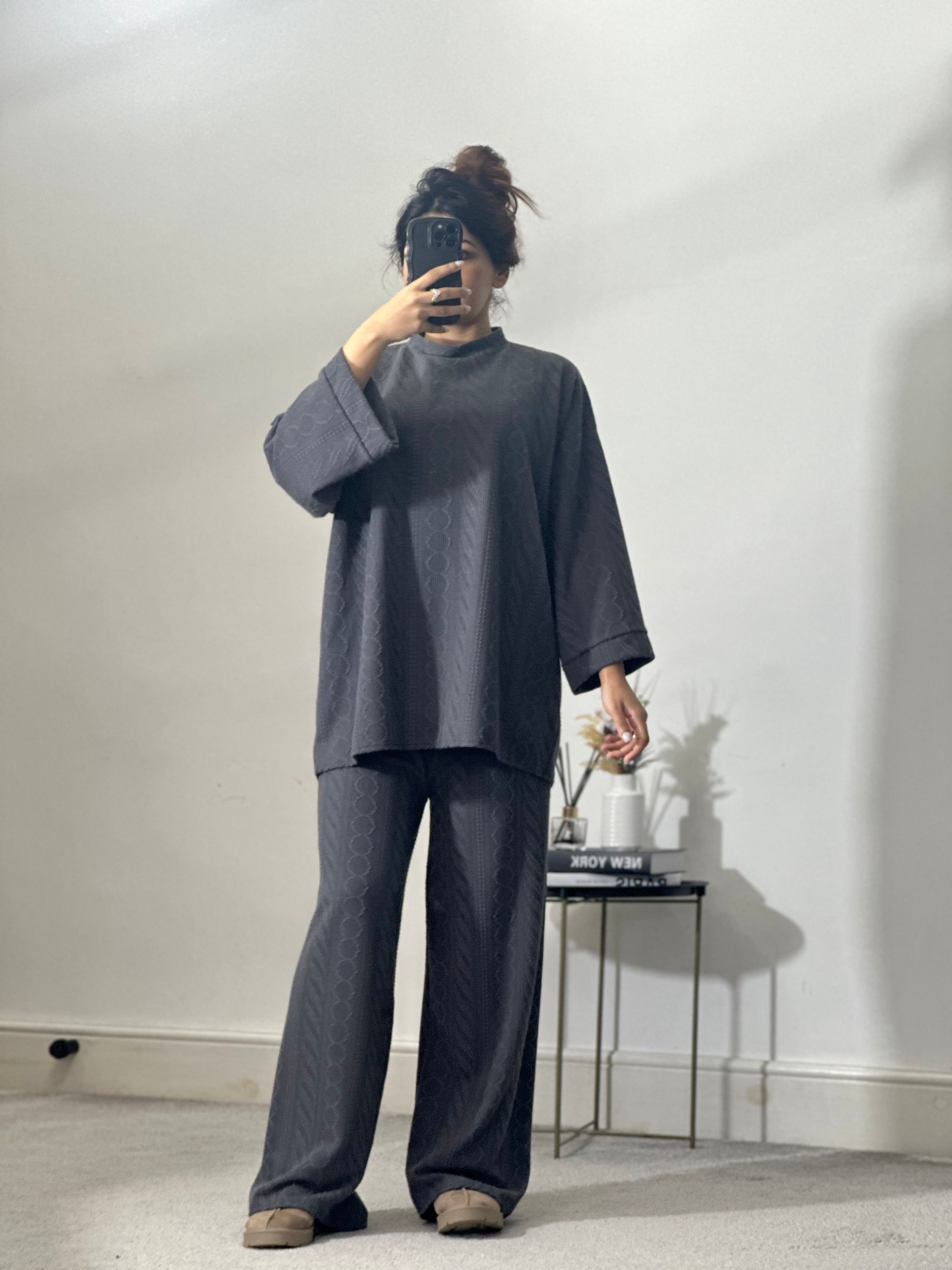 Eva Textured co-ords