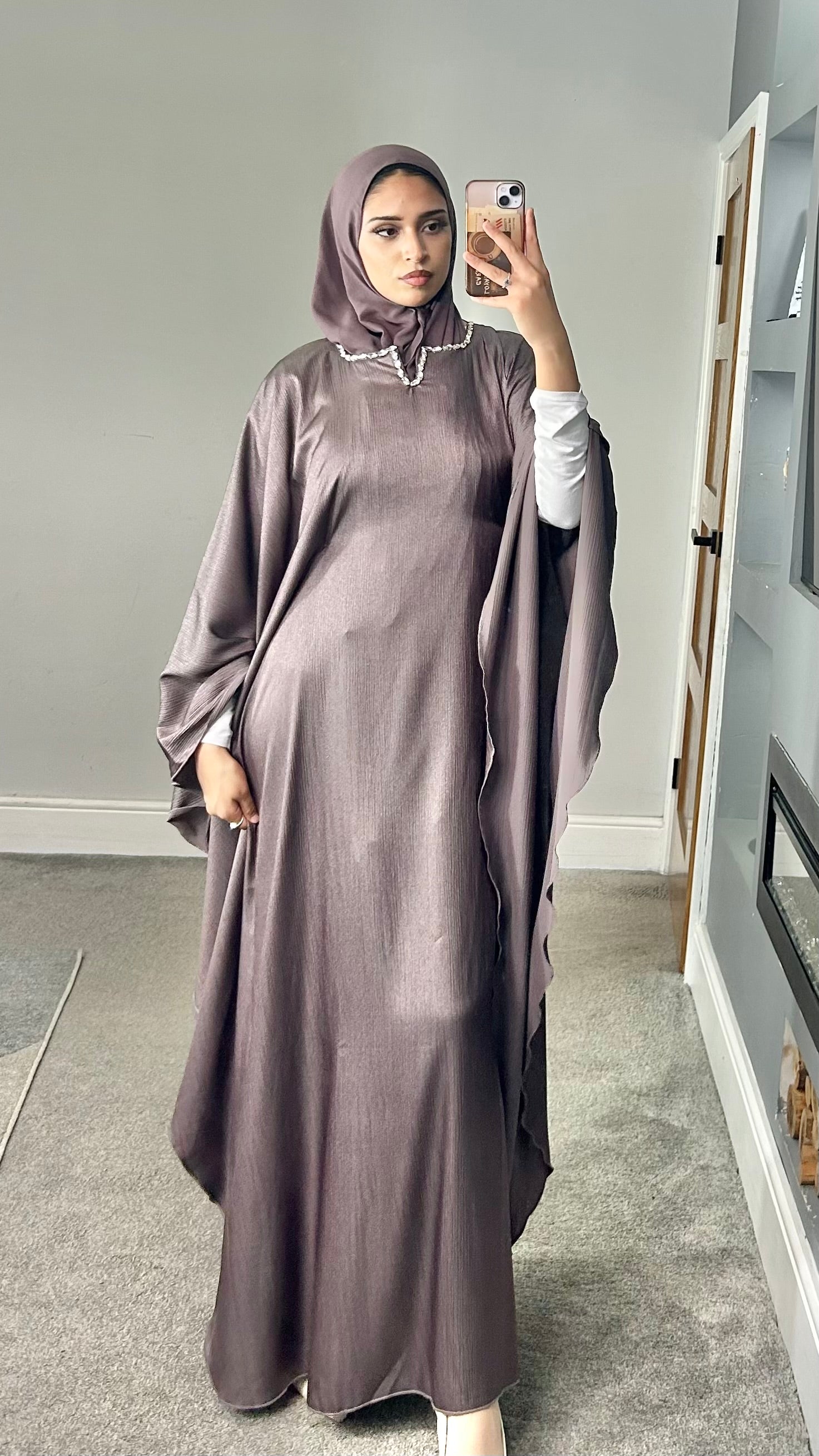 Hareem Abaya (Mauve)