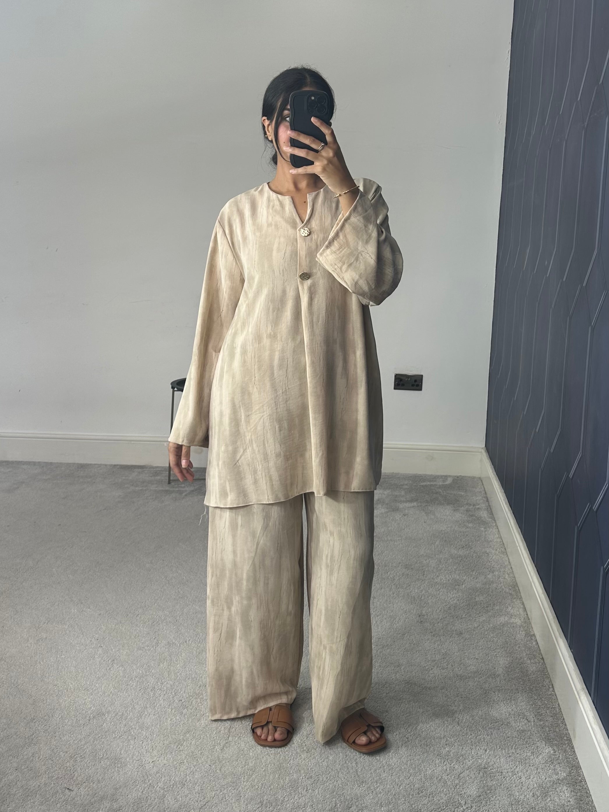 Marble Print 2 piece co-ords set