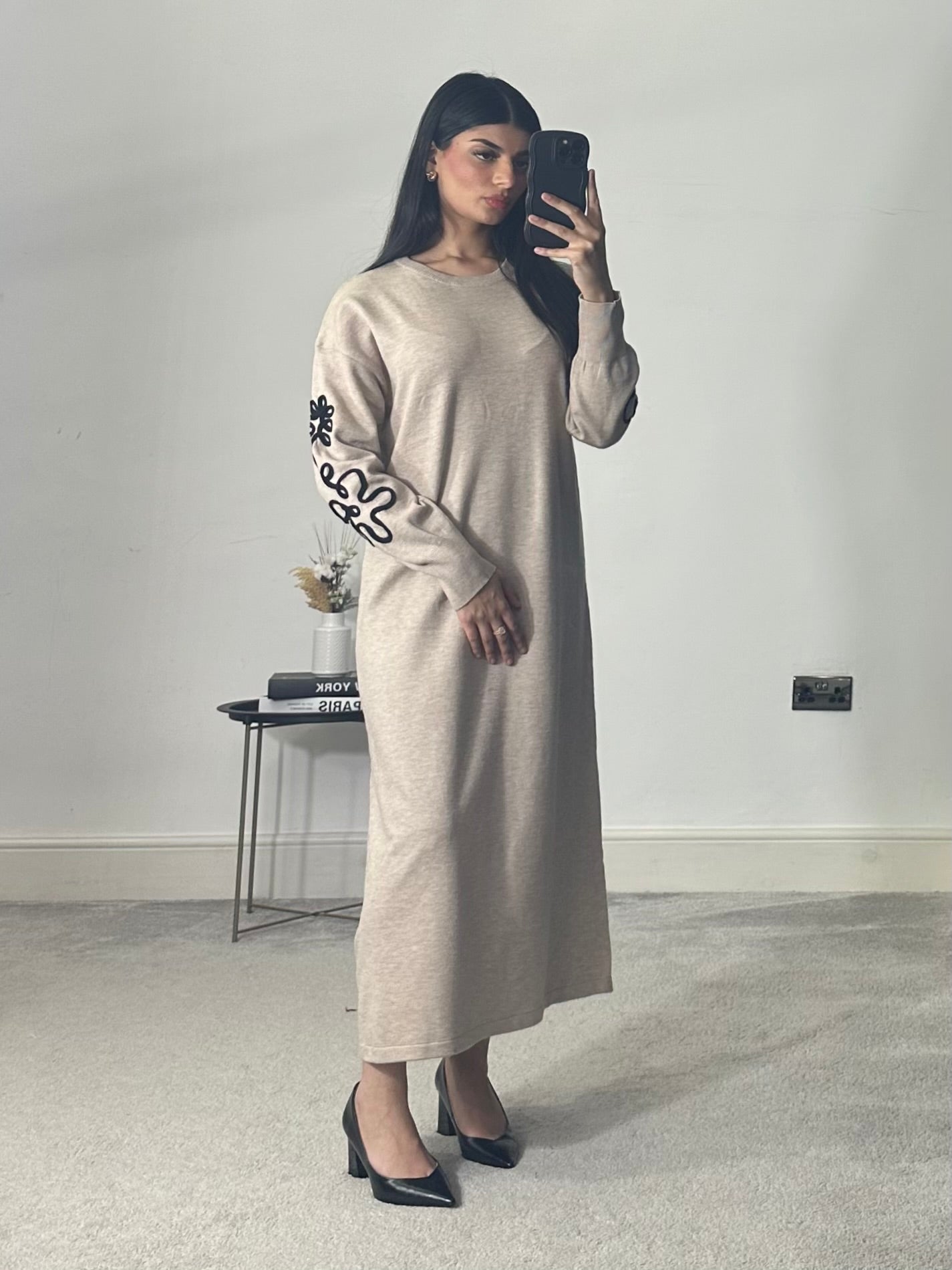 Zeba Long Jumper Dress
