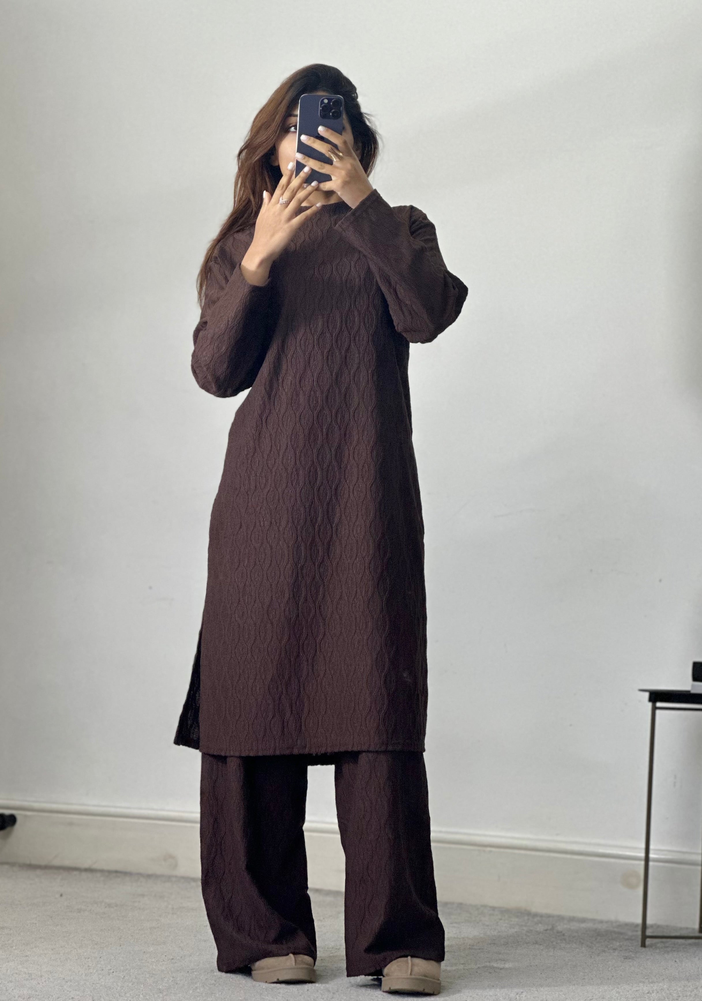 Zahra Textured Co-Ords