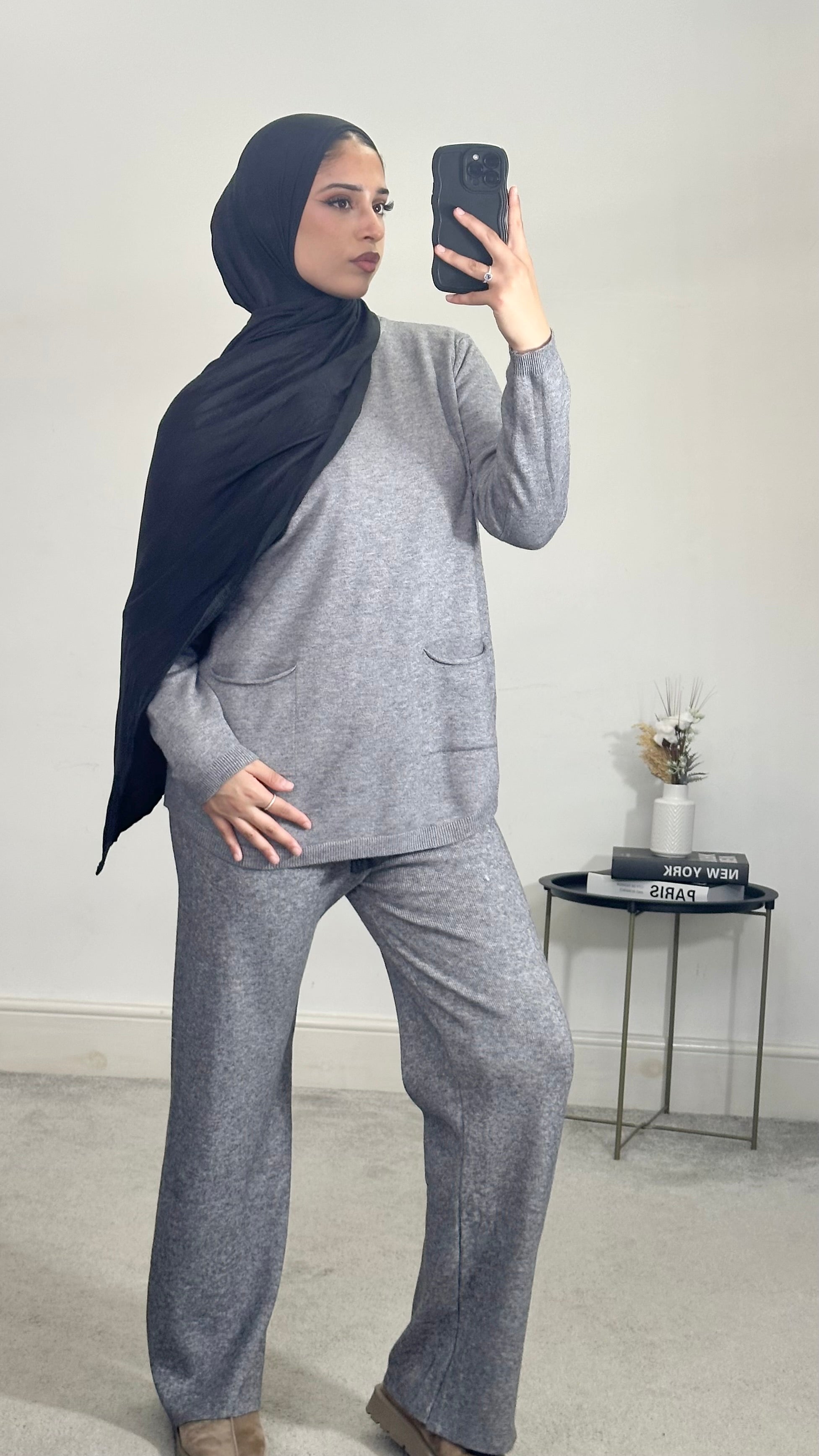 Knitted 2 piece co-ords set
