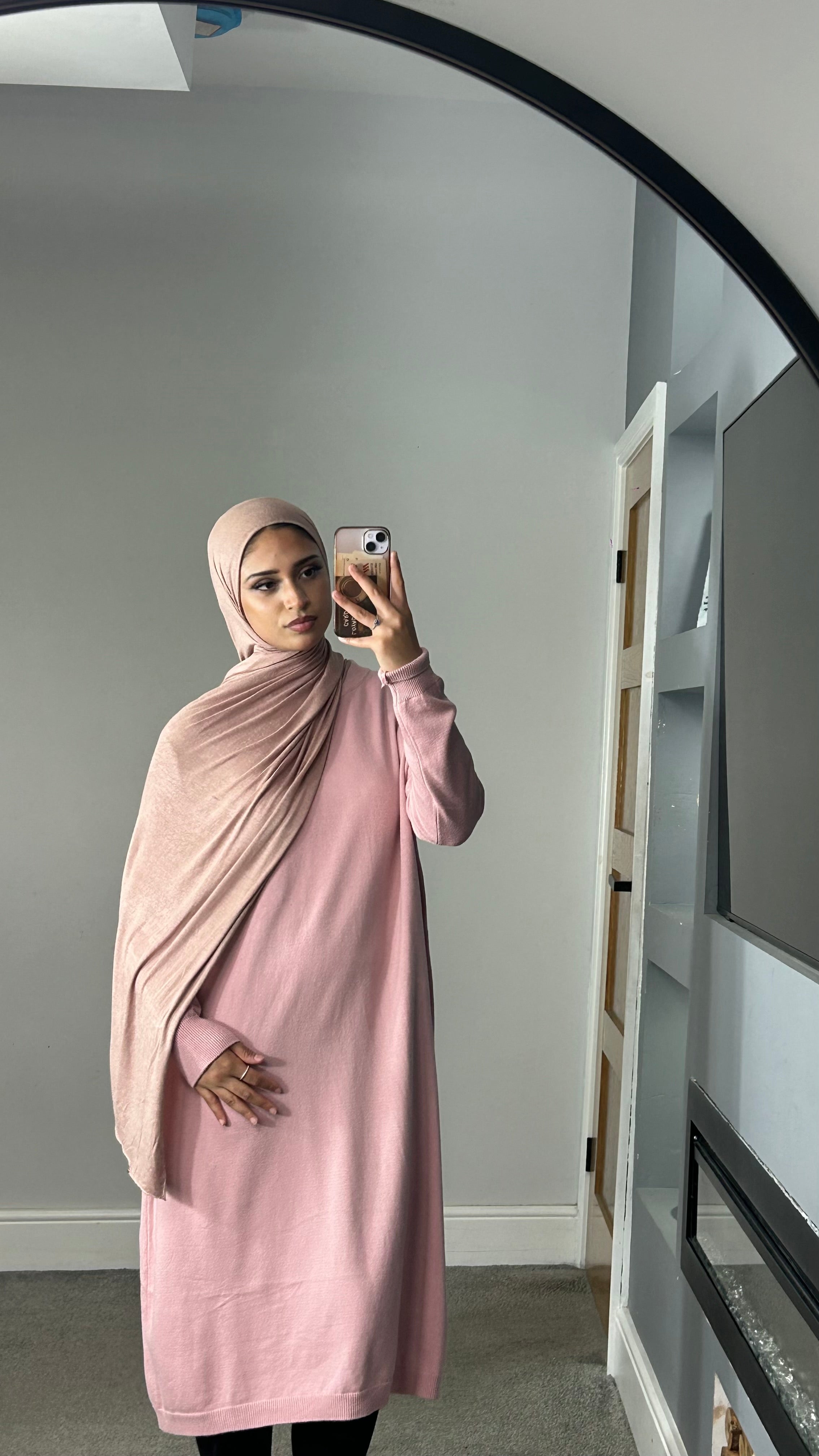Maya Soft Knit Long sleeve dress