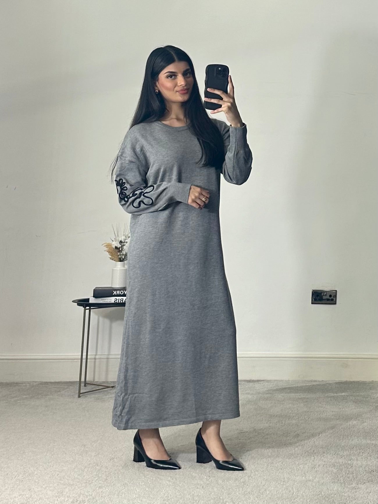 Zeba Long Jumper Dress