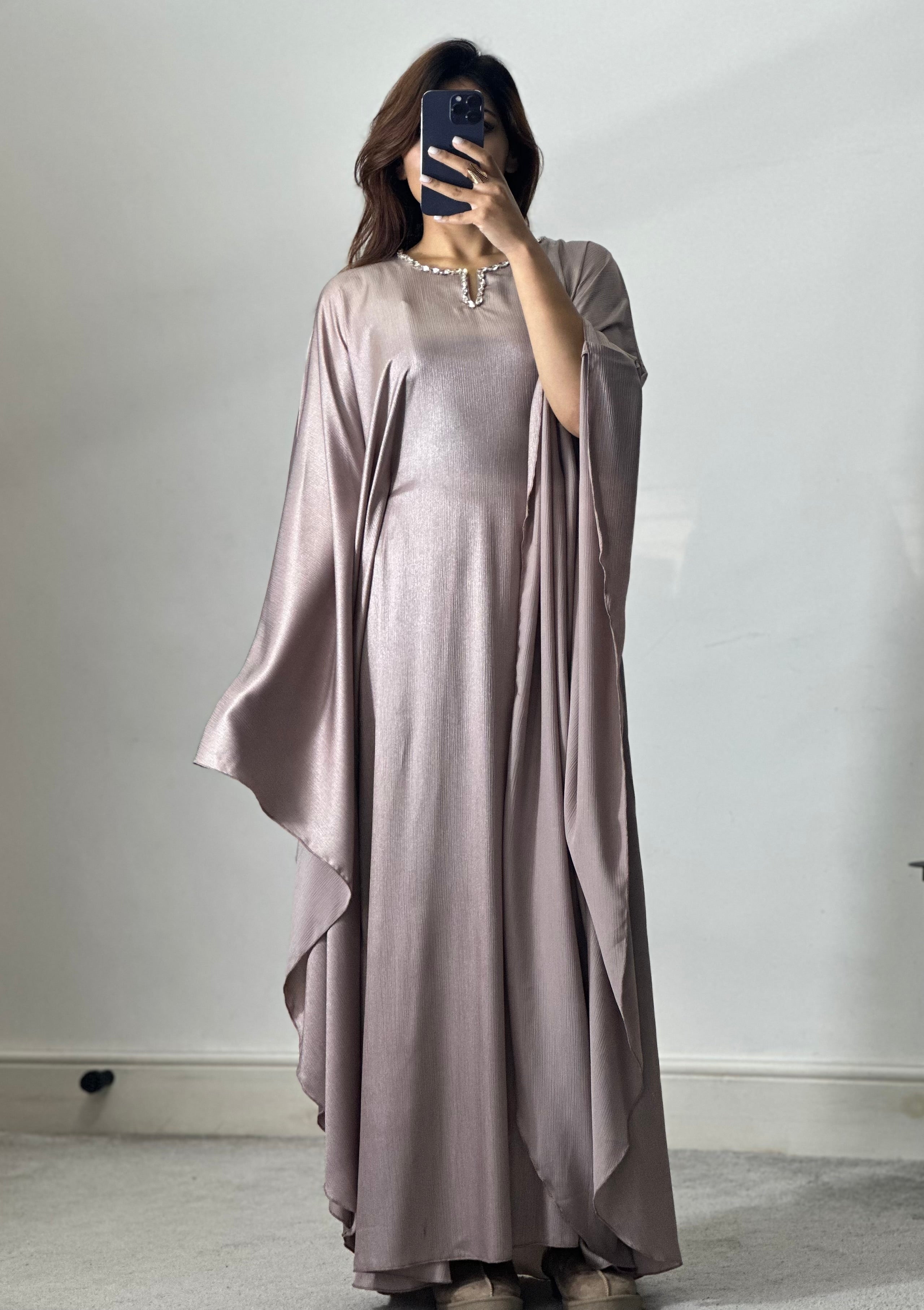 Hareem Abaya (Dusty Pink)