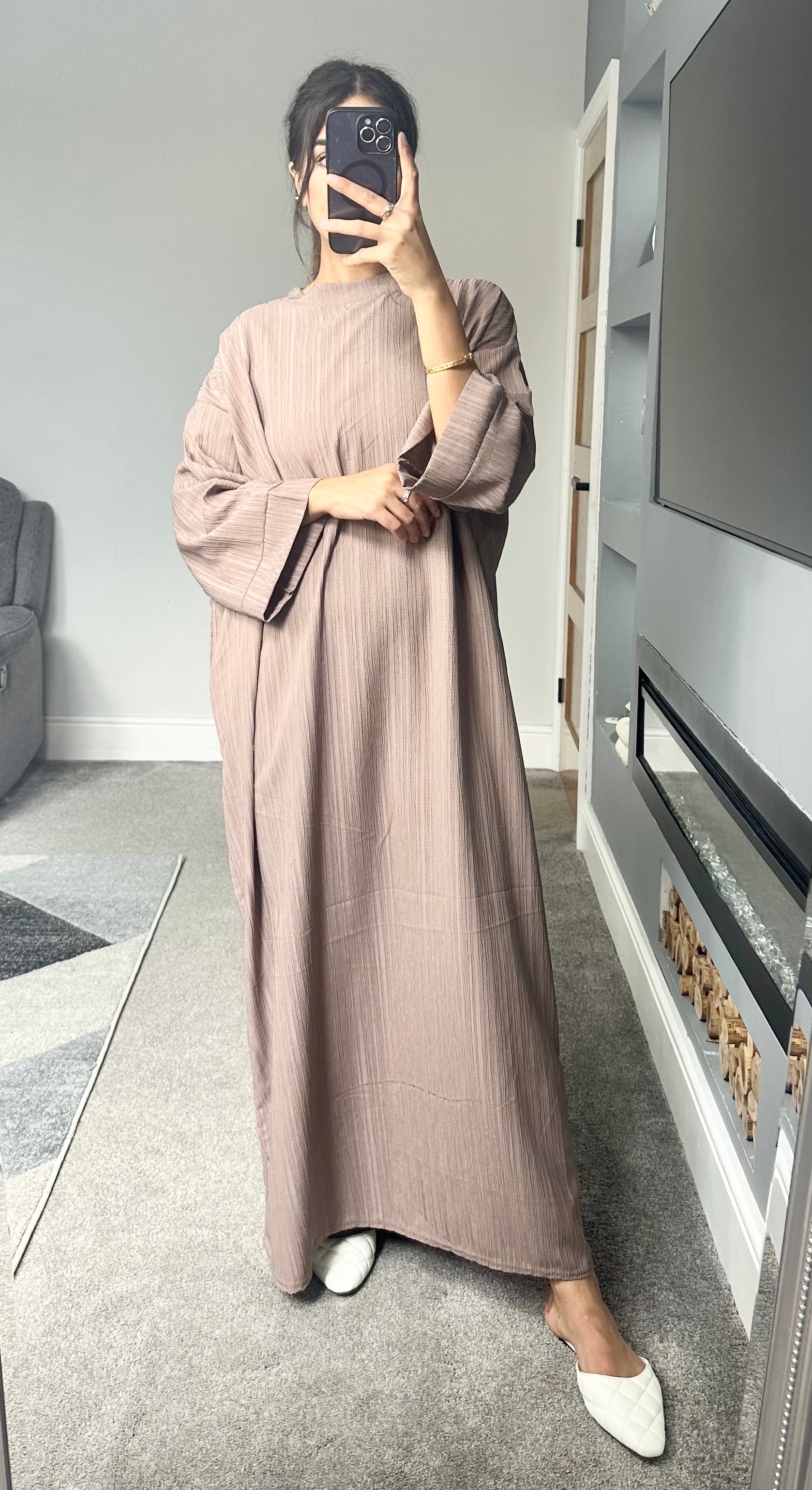 Zarah Maxi Dress/Abaya Length 56 inch