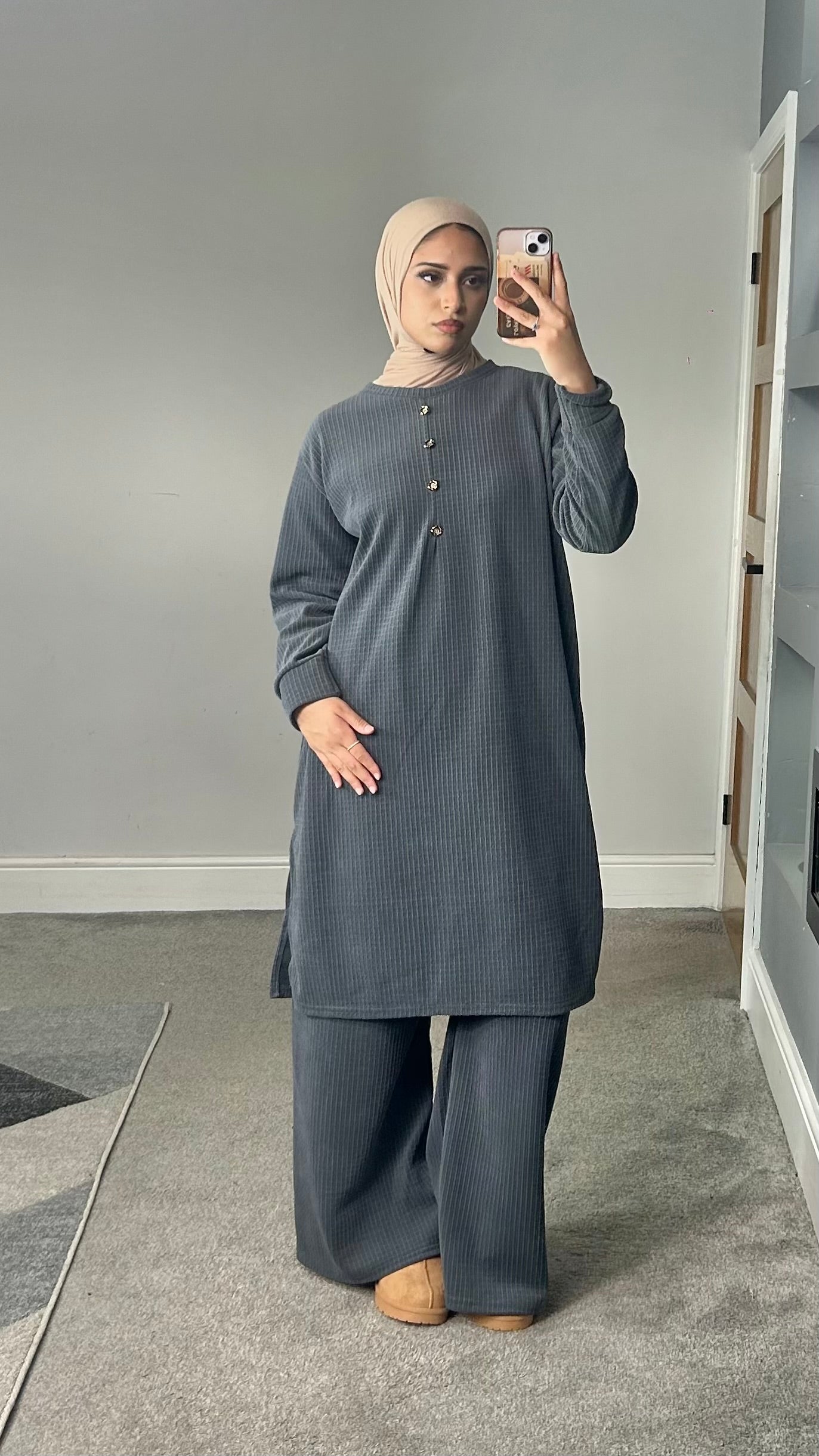 Zahra Textured 2 piece co ord