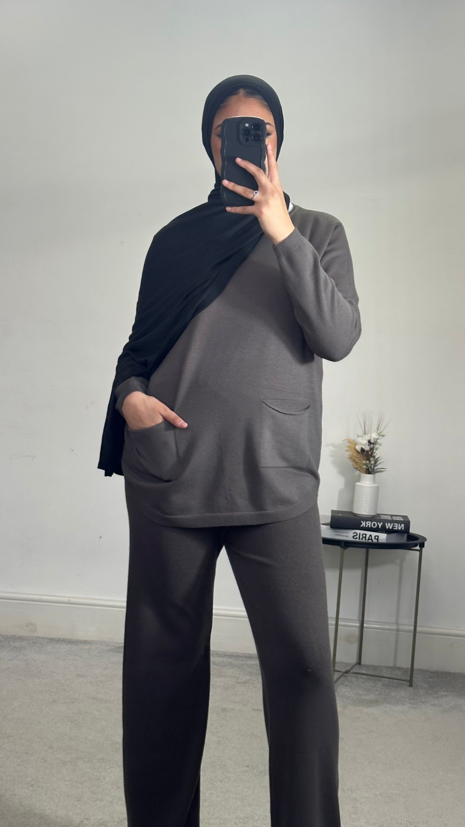 Knitted 2 piece co-ords set
