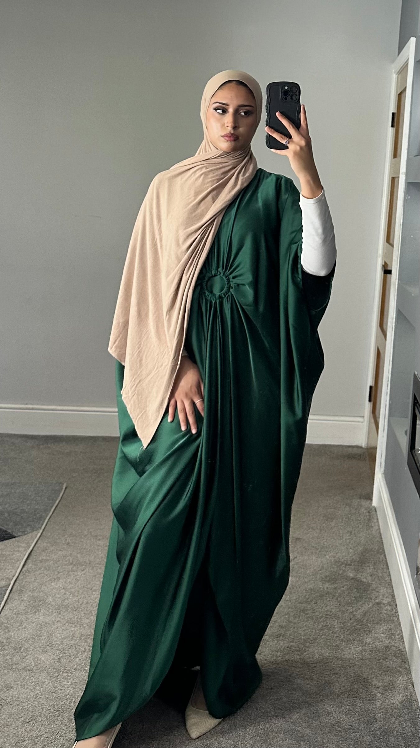 Aysel Satin Kaftan