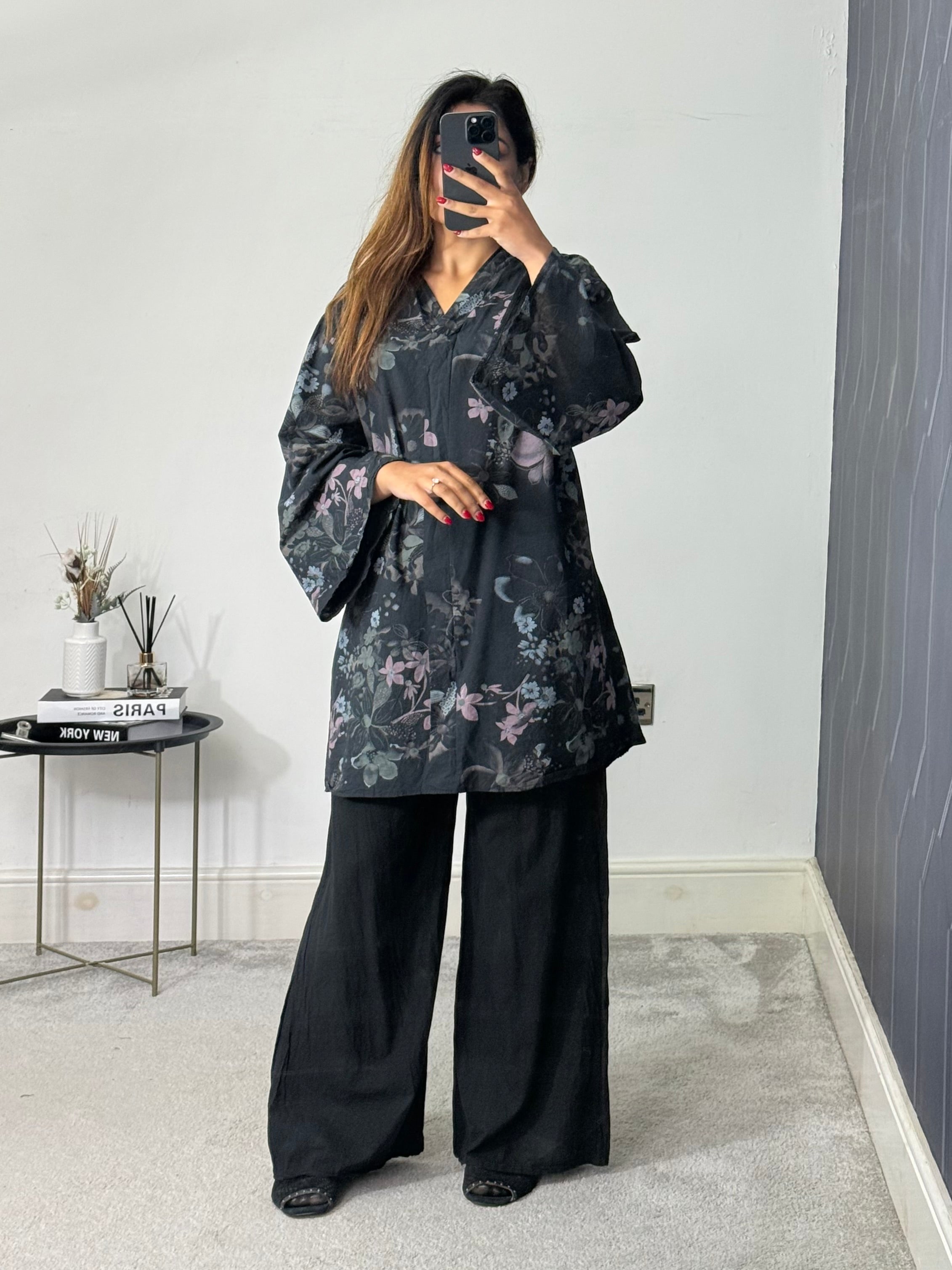 Luna Floral 2 piece Co ord set
