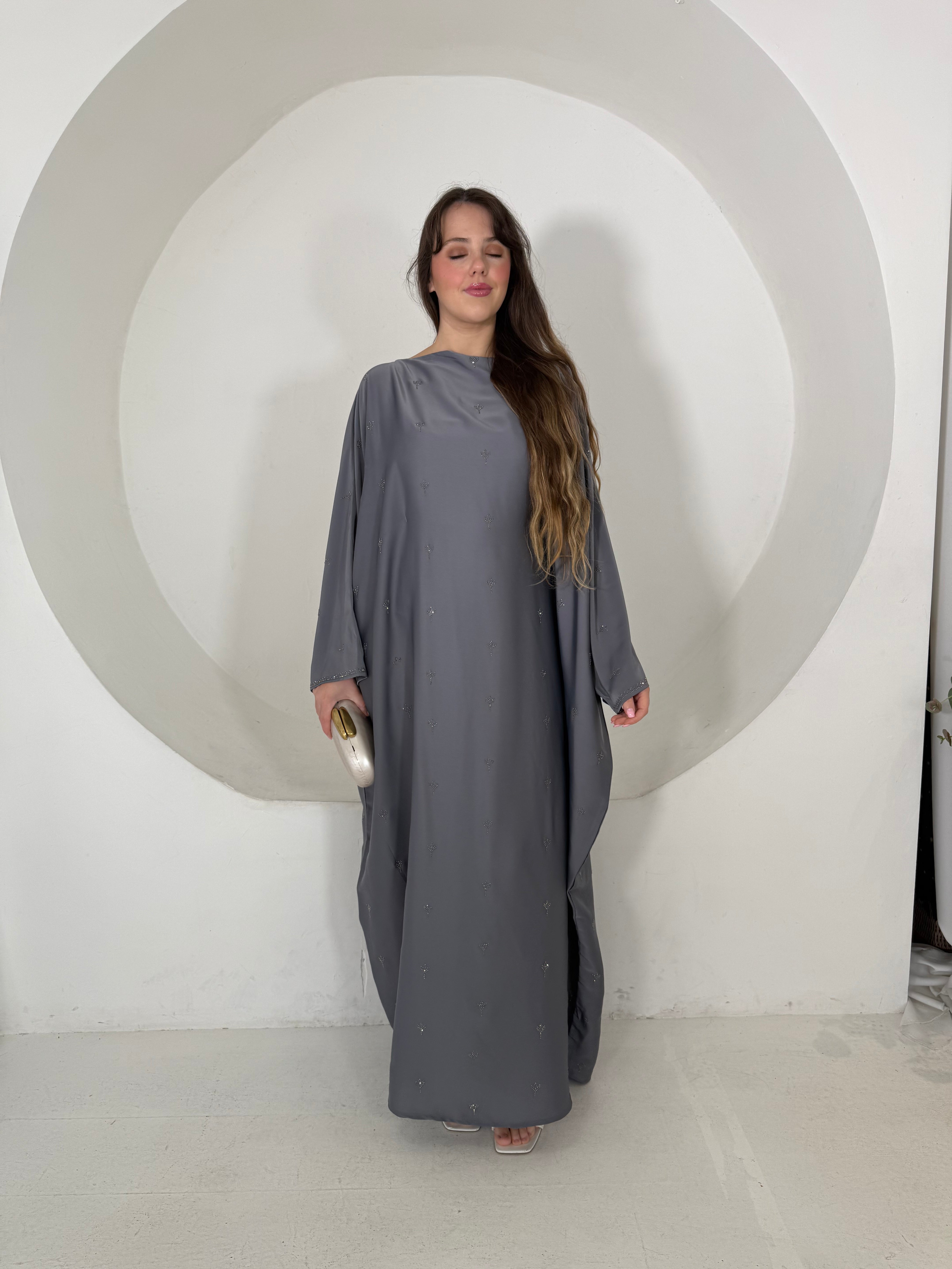 Nouf Abaya (Grey)
