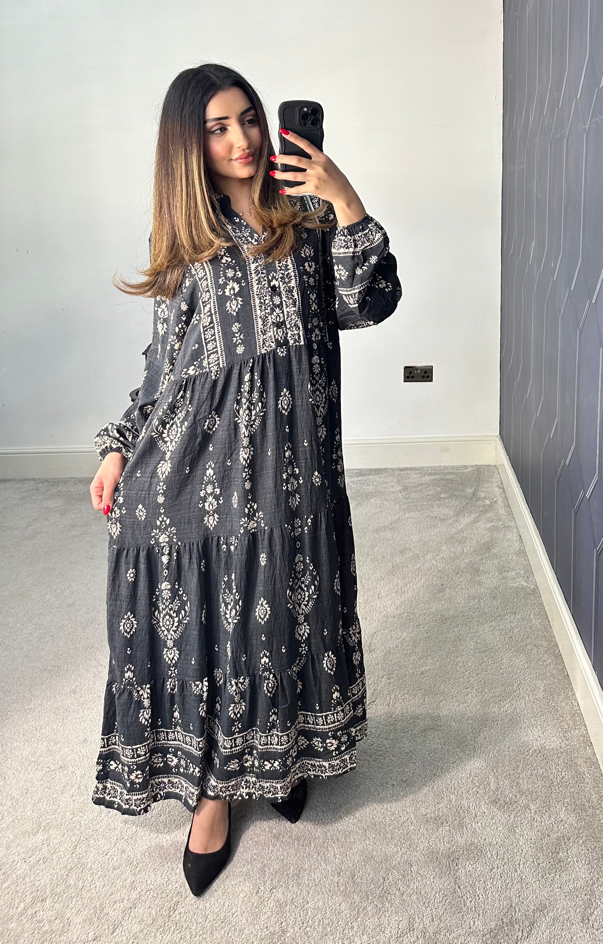 Luna Long Summer Dress (Plus Size)