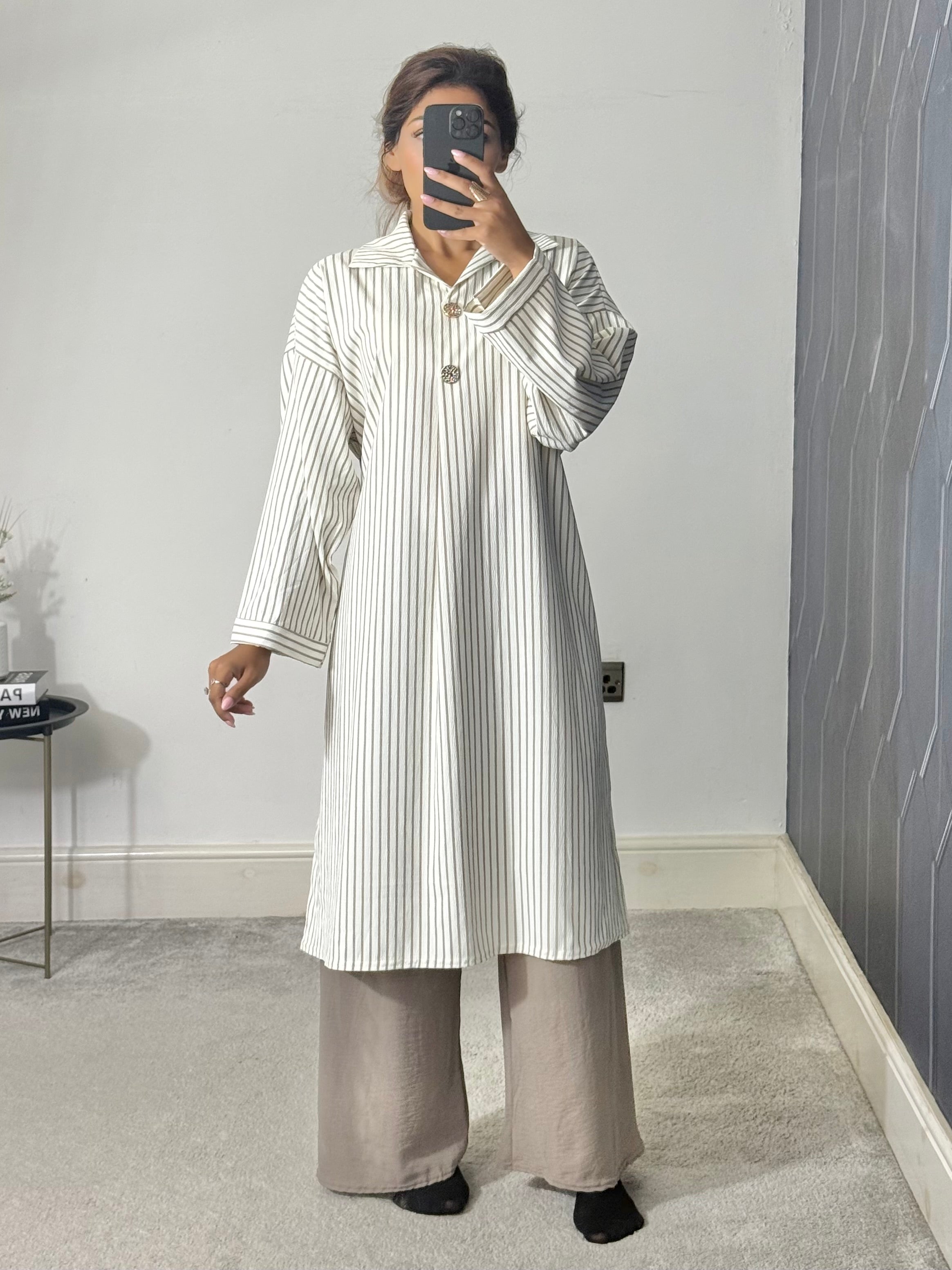 Alya Stripe Co ord set