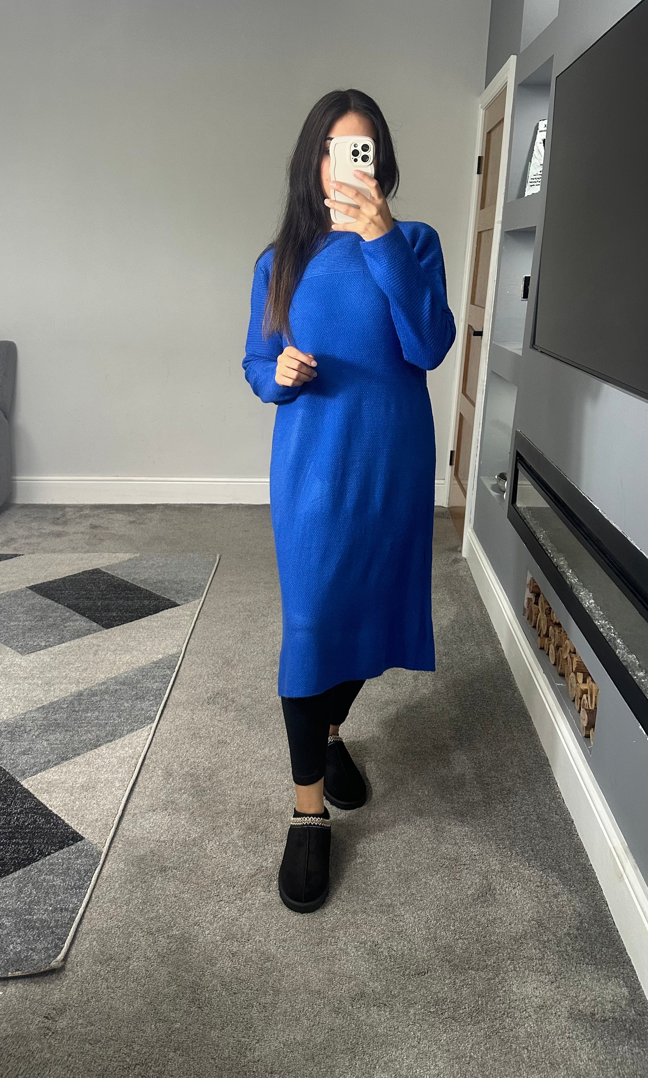 Leena Soft knitted jumper dress