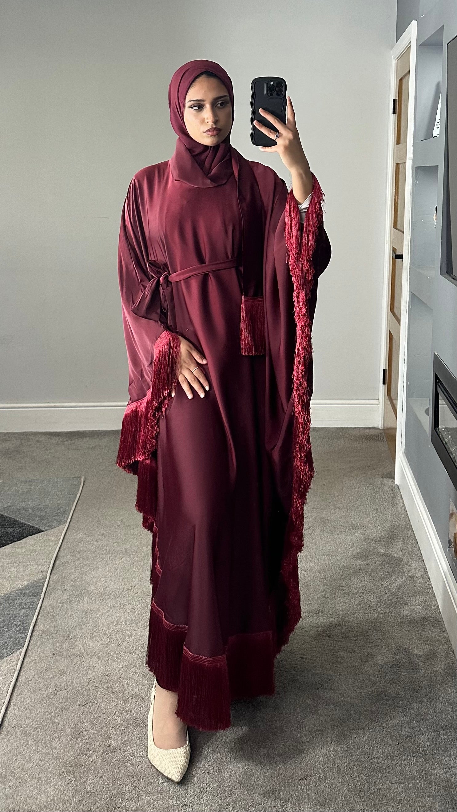 Arwa Tassel Abaya/Dress