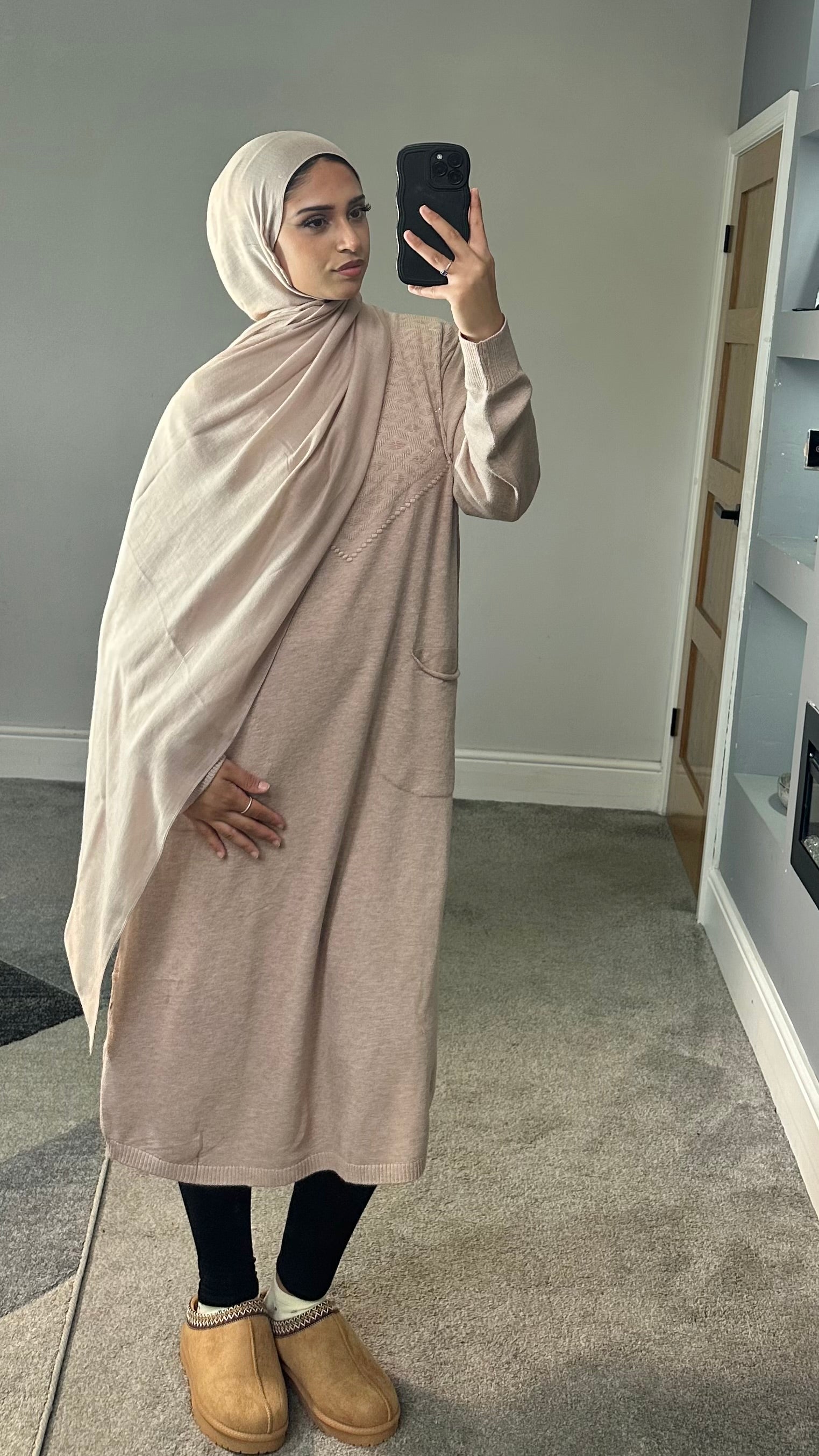 Leema soft knit pocket dress