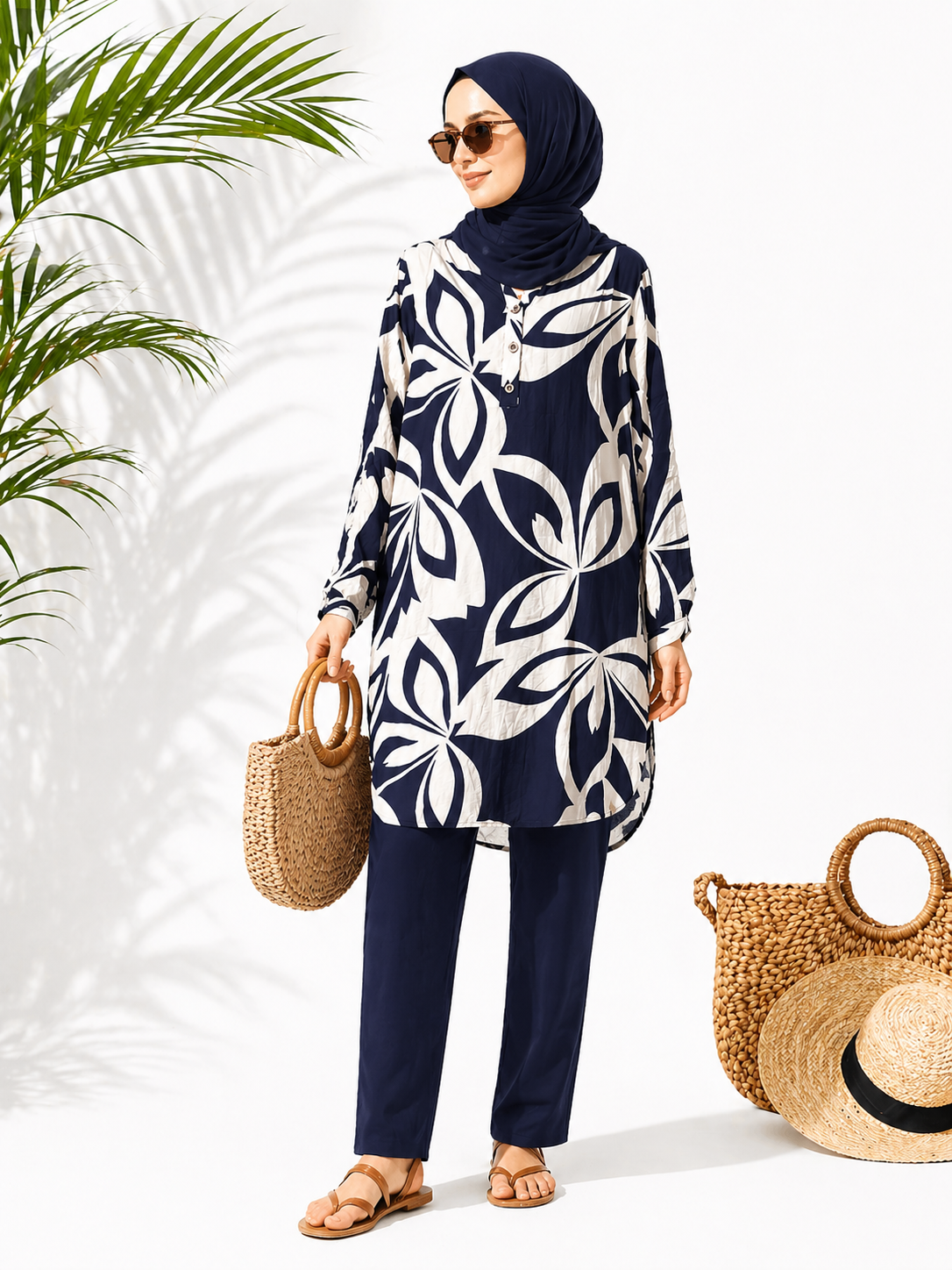 Arooj summer tunic dress