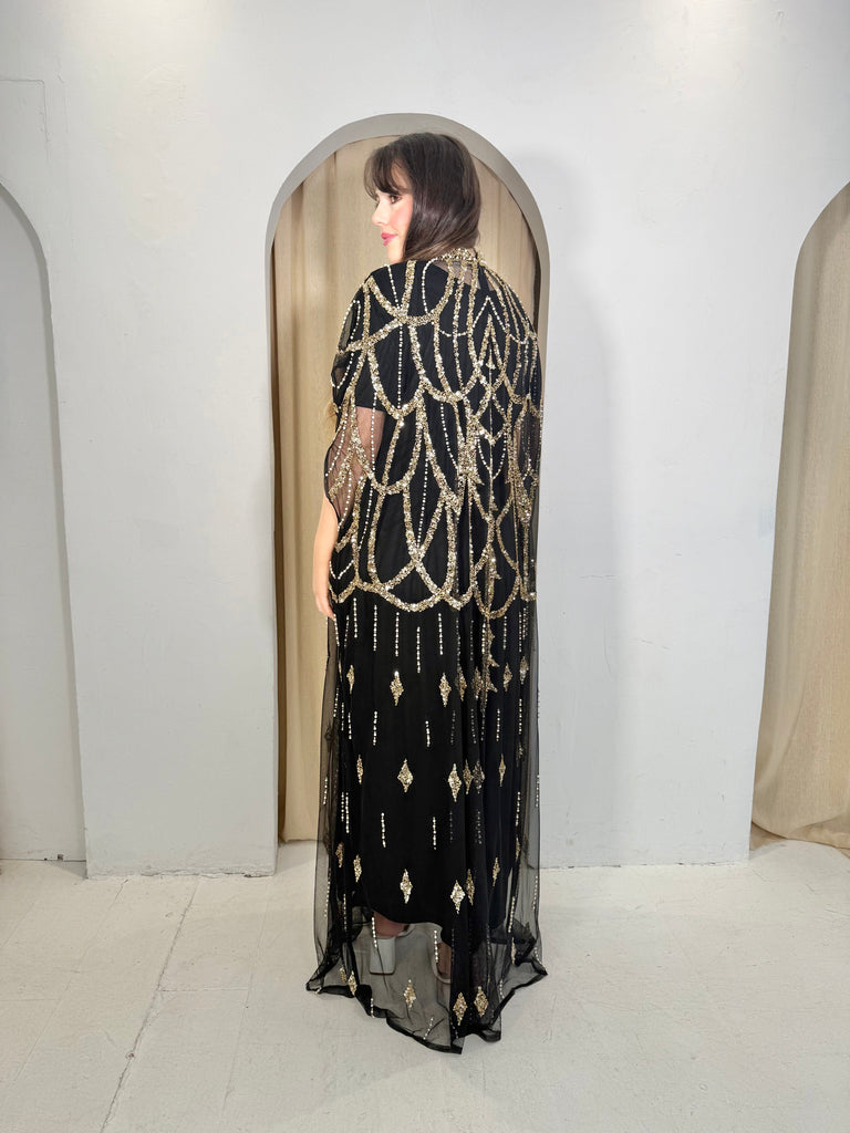 Jumana Embellished Abaya/Dress