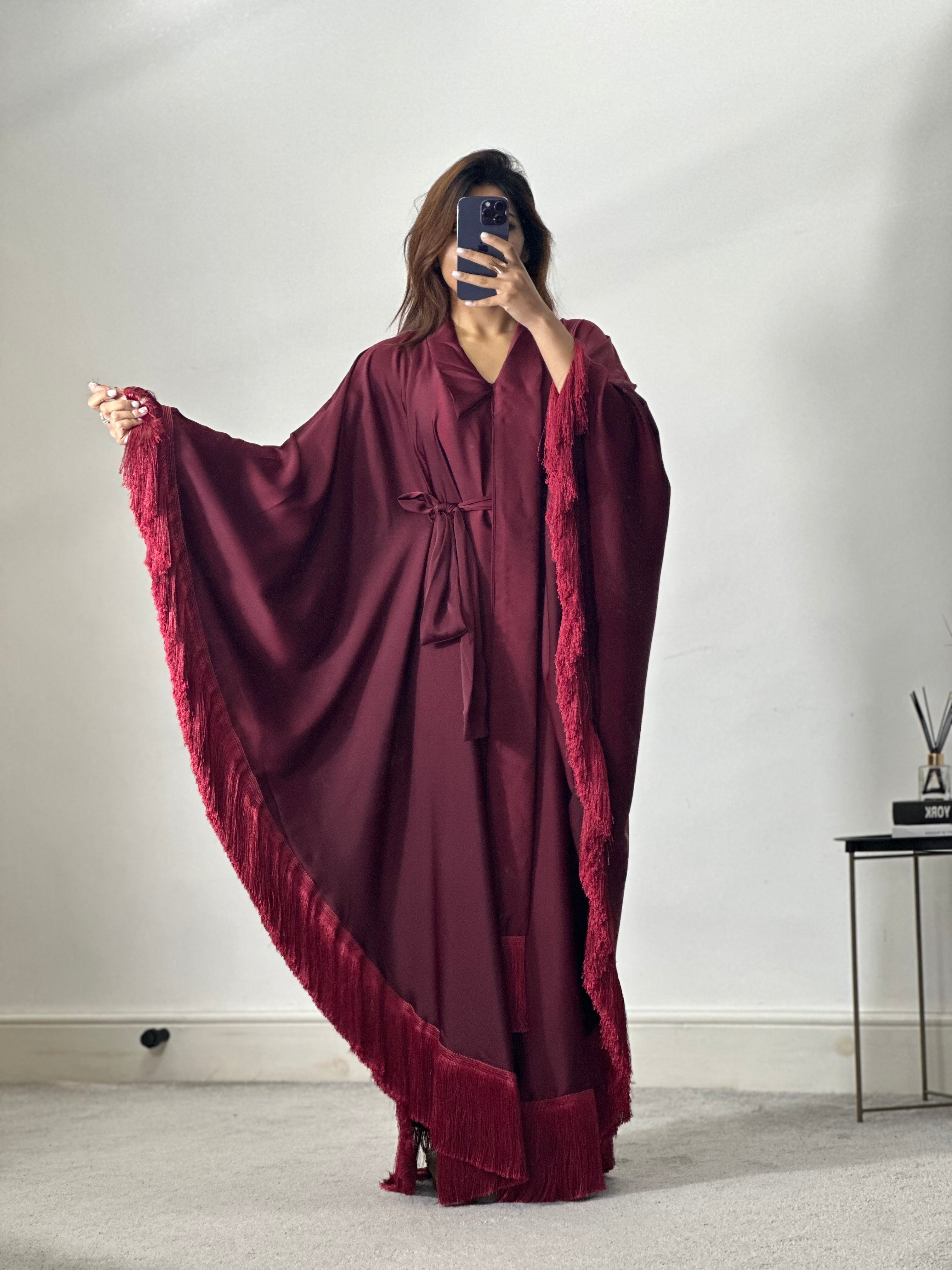 Arwa Tassel Abaya/Dress