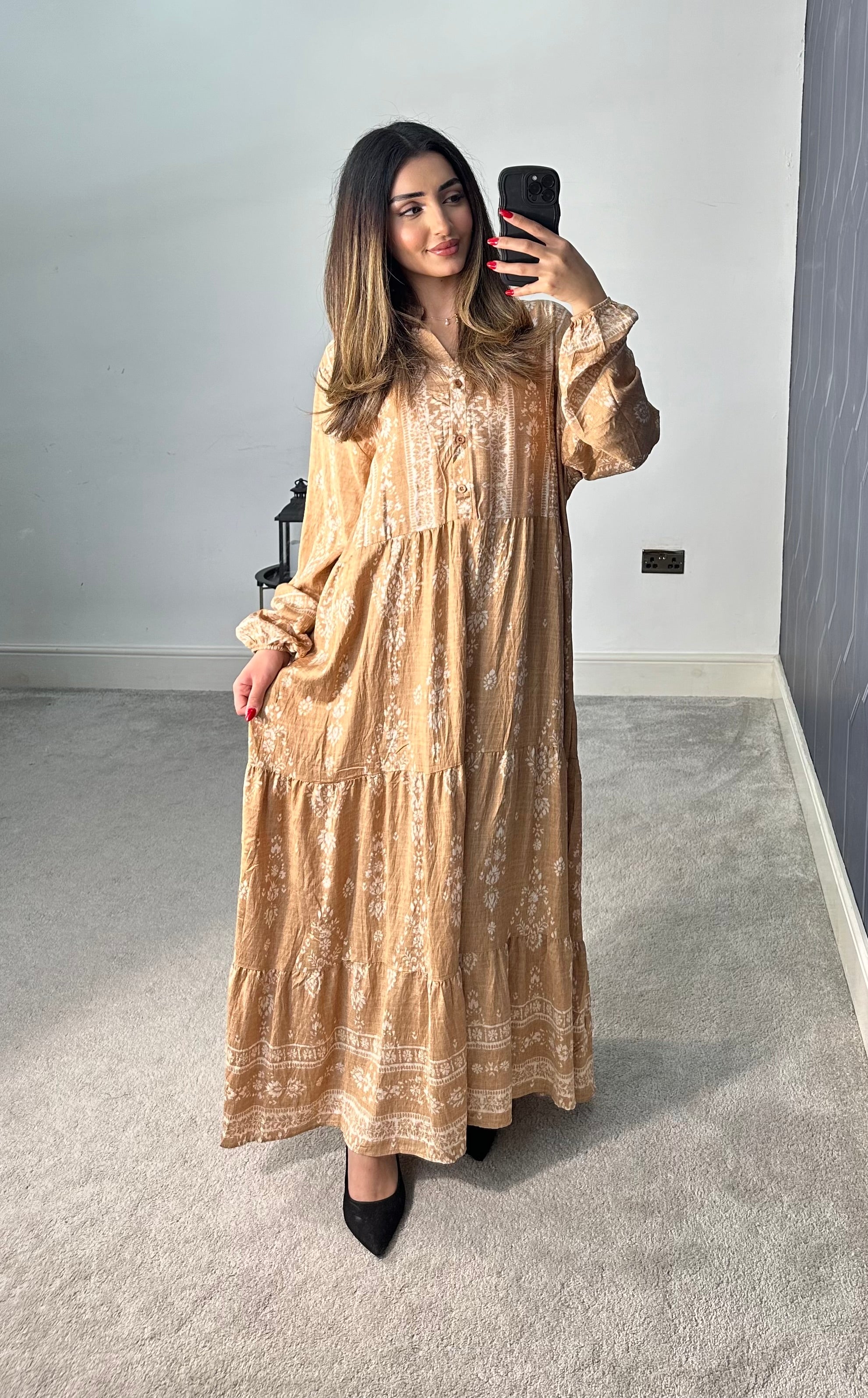 Luna Long Summer Dress (Plus Size)