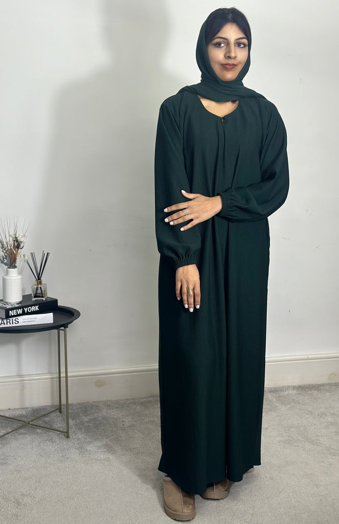 Husna Abaya (Emerald Green)