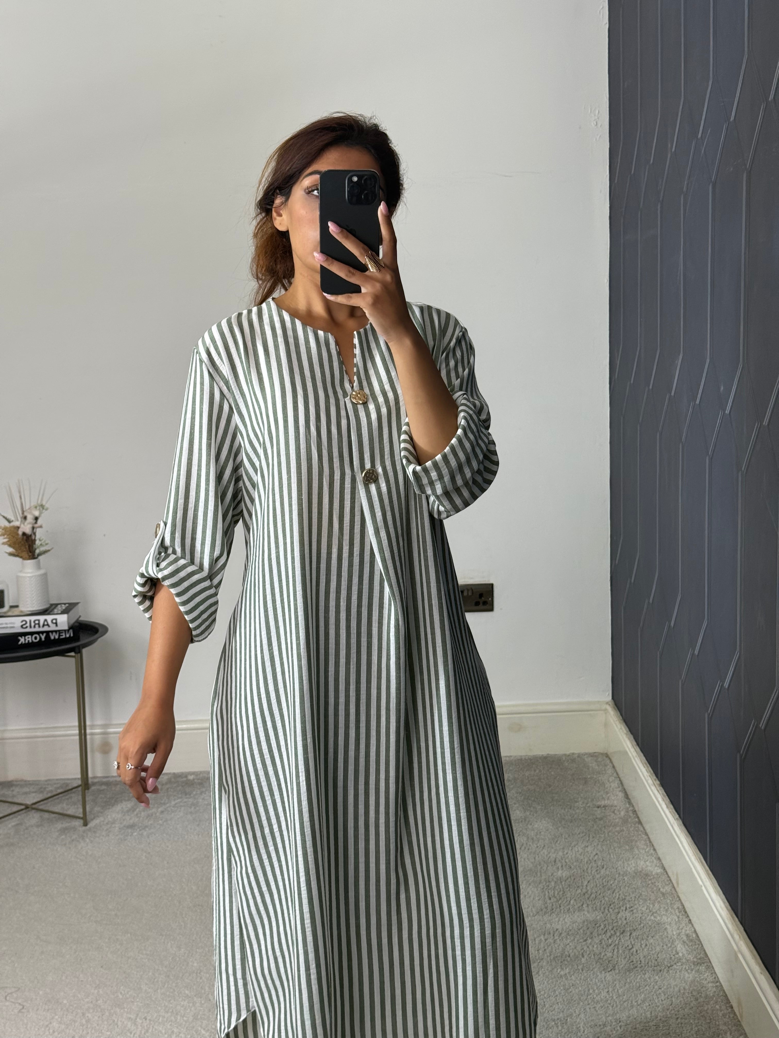 Zareen Stripe Dress