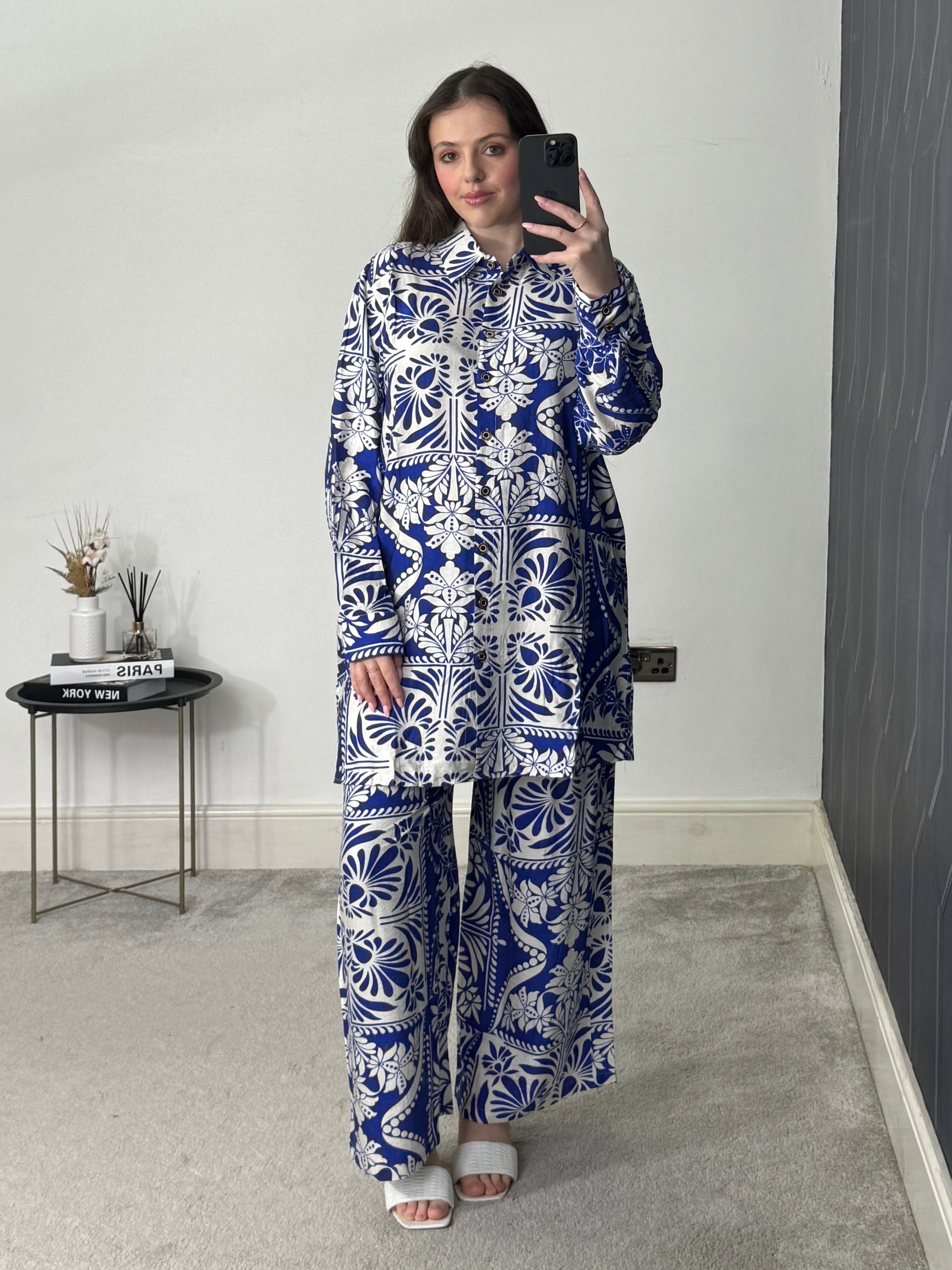 Printed 2 pieces co-ord set