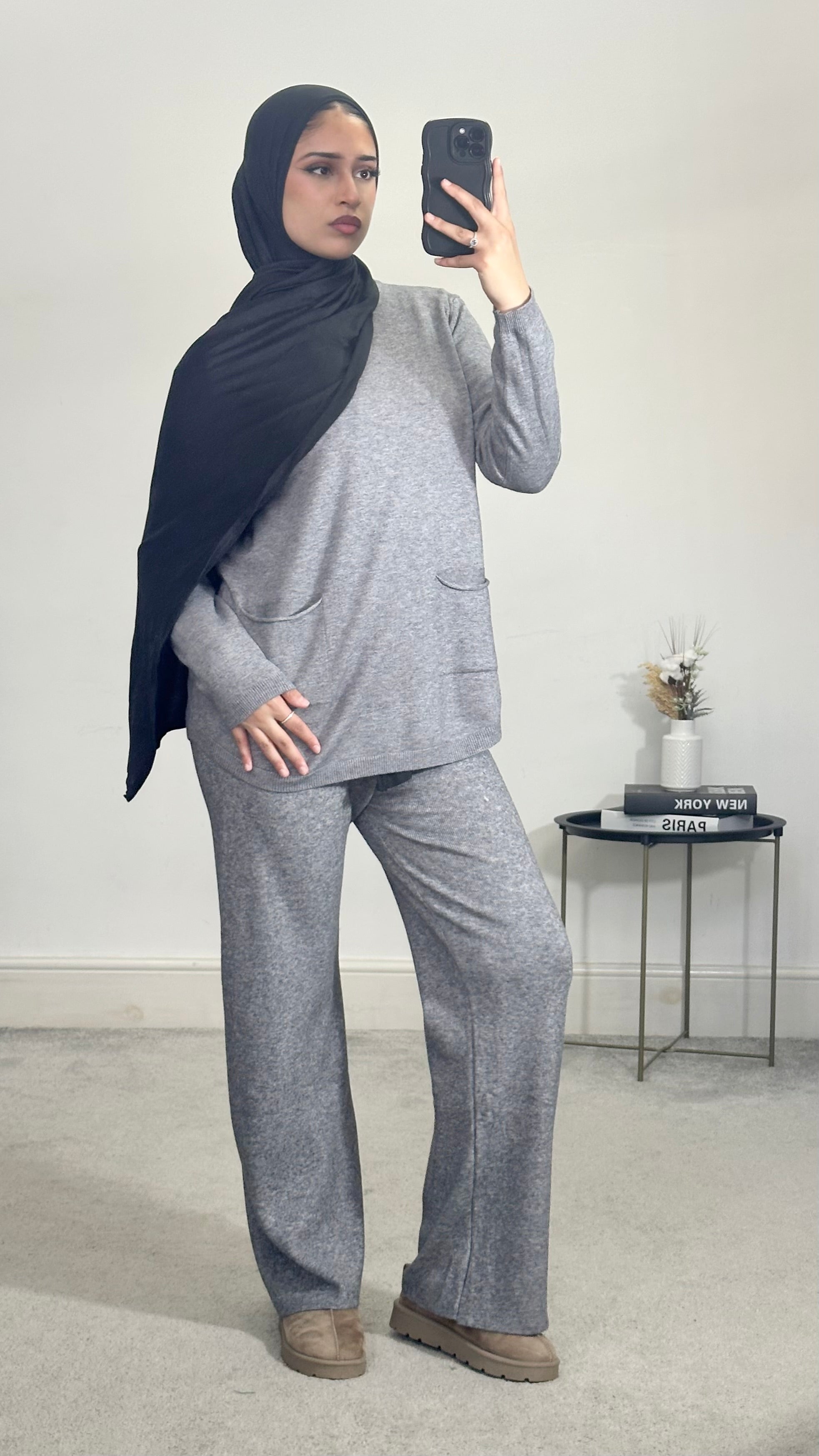 Knitted 2 piece co-ords set