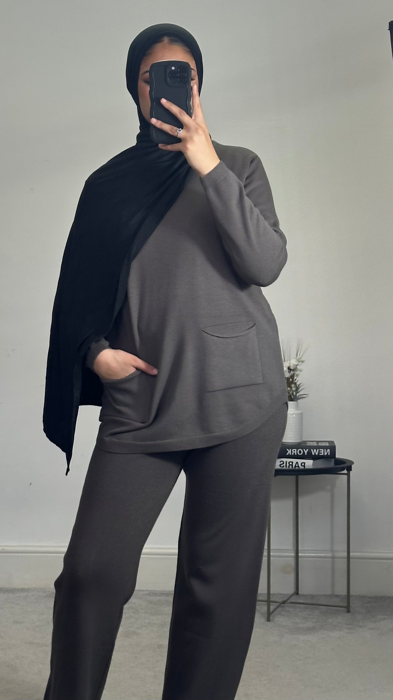 Knitted 2 piece co-ords set
