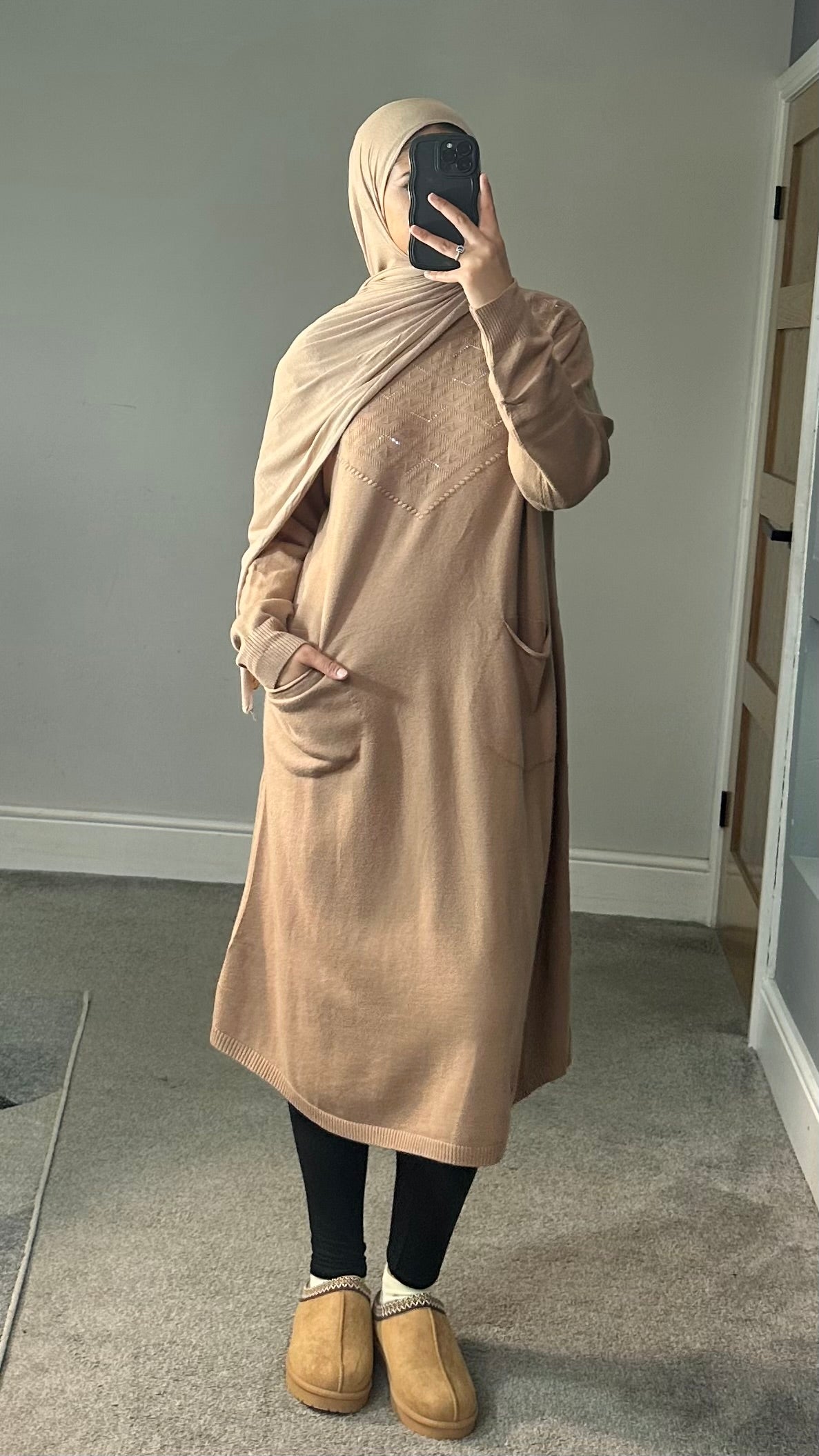 Leema soft knit pocket dress