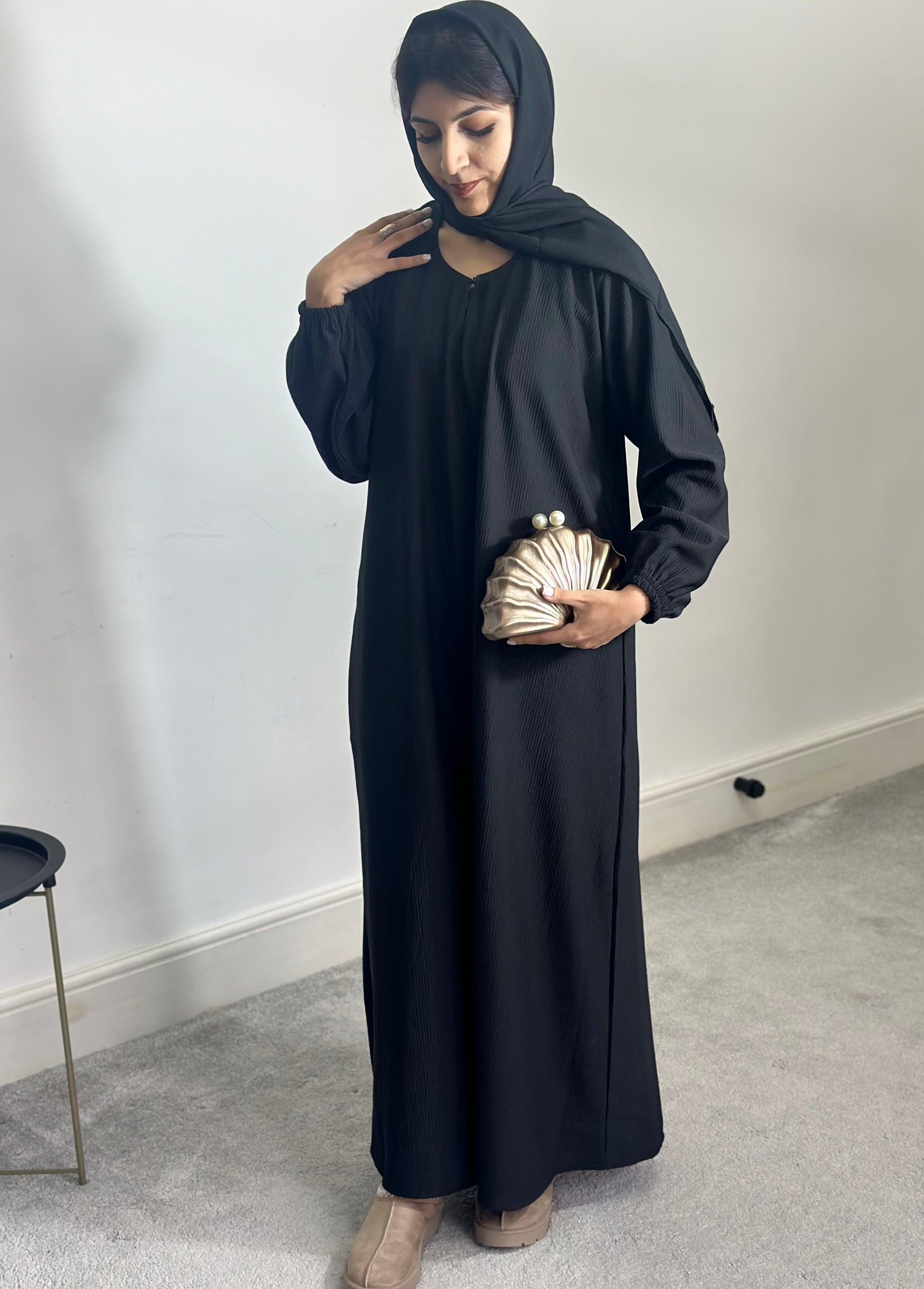 Husna Abaya (Black)