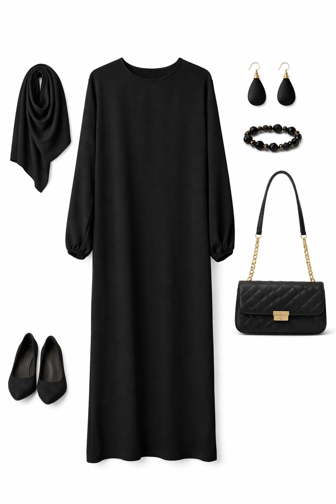 Everyone Essential Abaya With pockets