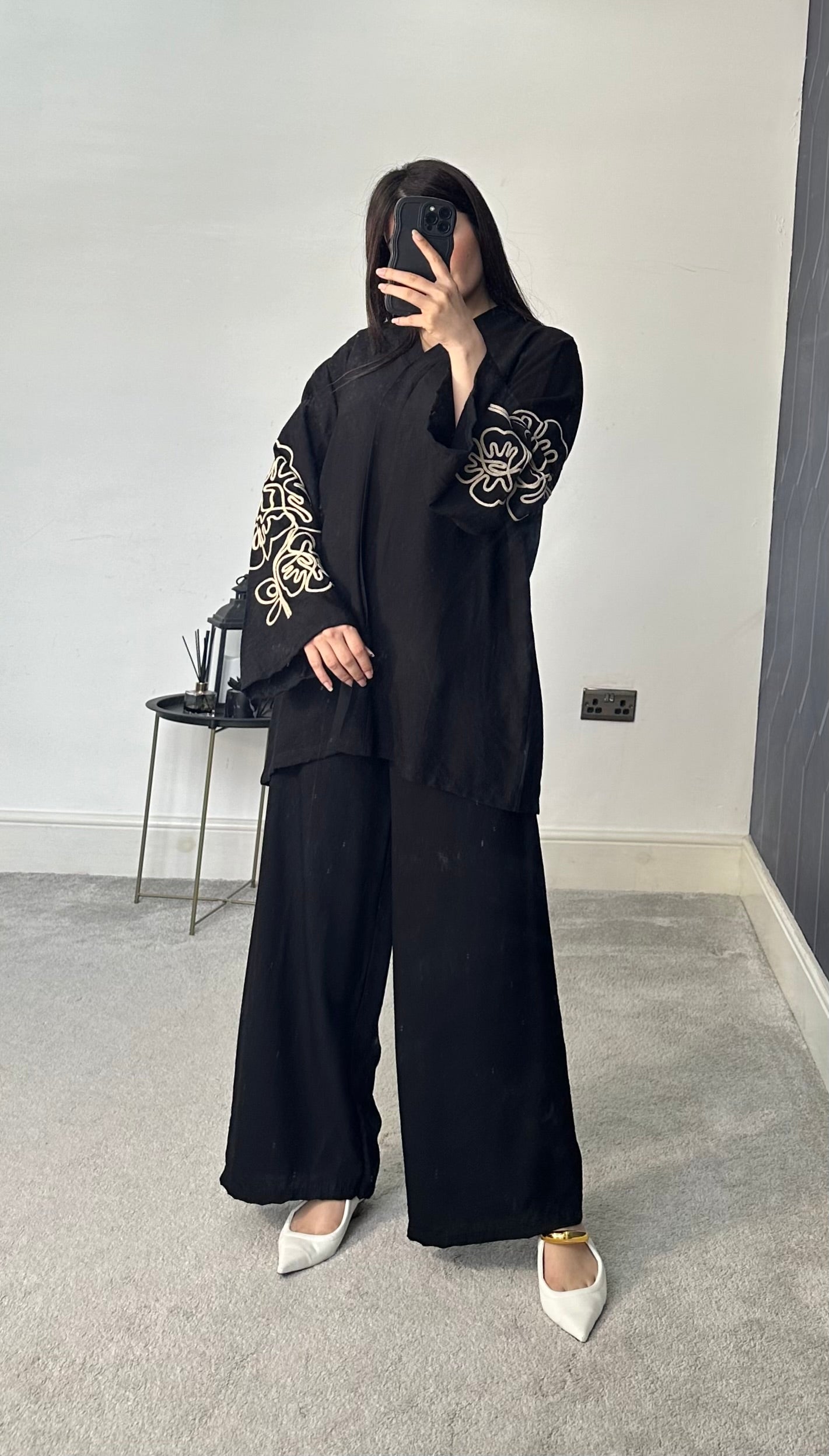 Zeba Thread work detail 2 piece set