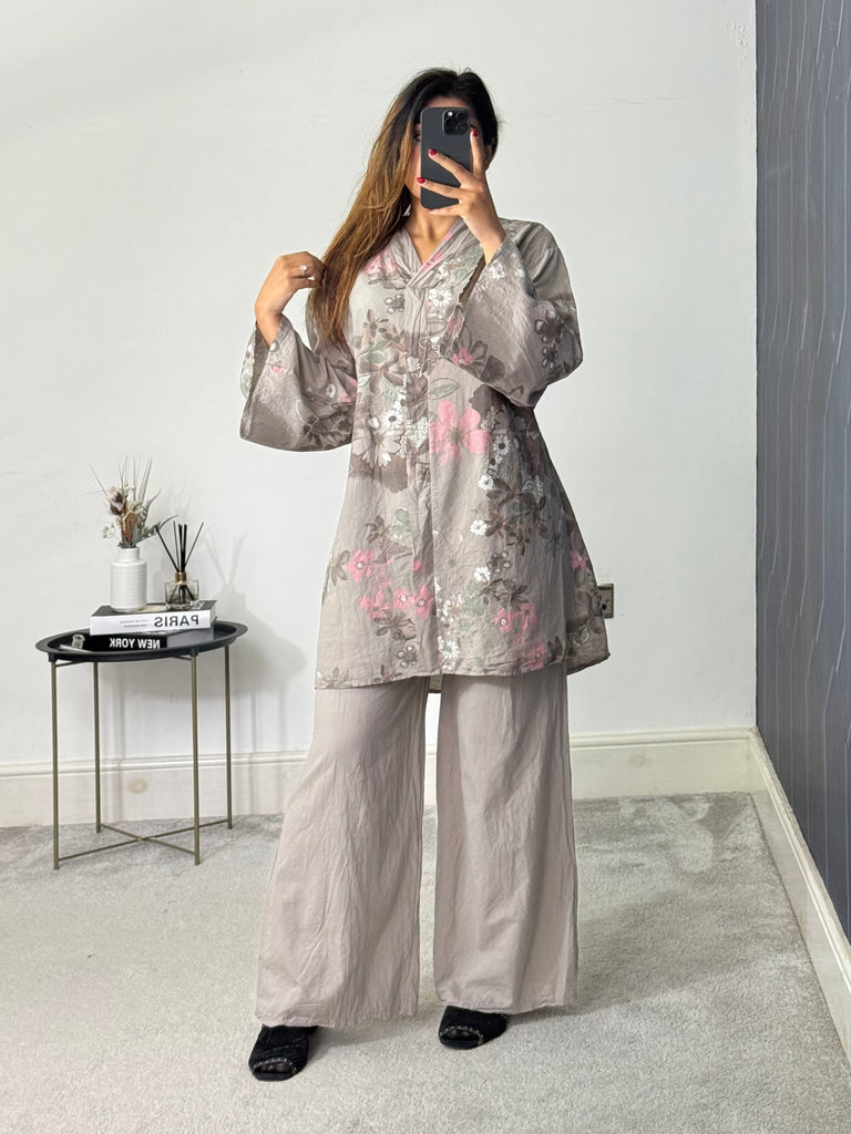 Luna Floral 2 piece Co ord set