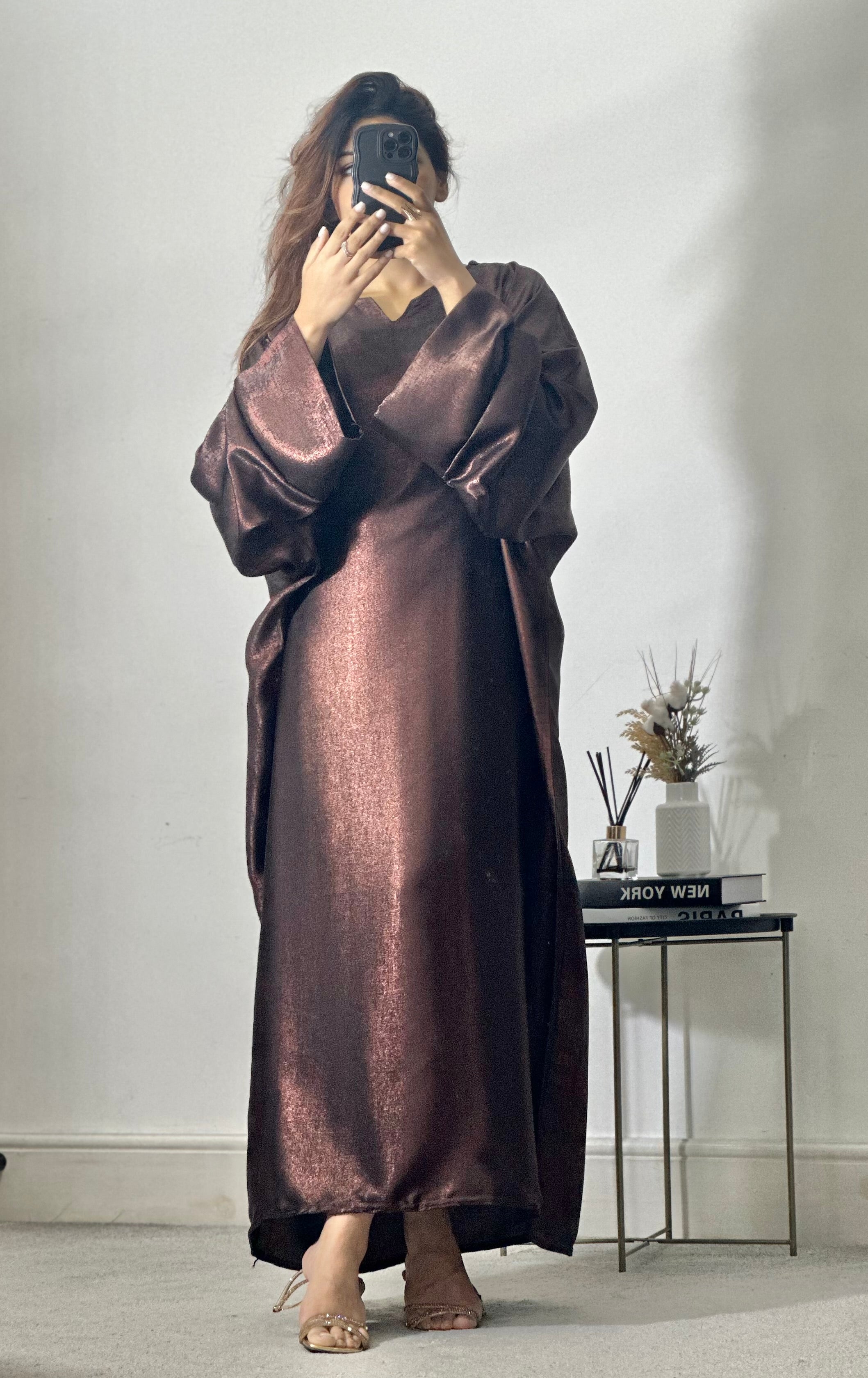 AURELIA METALLIC KAFTAN