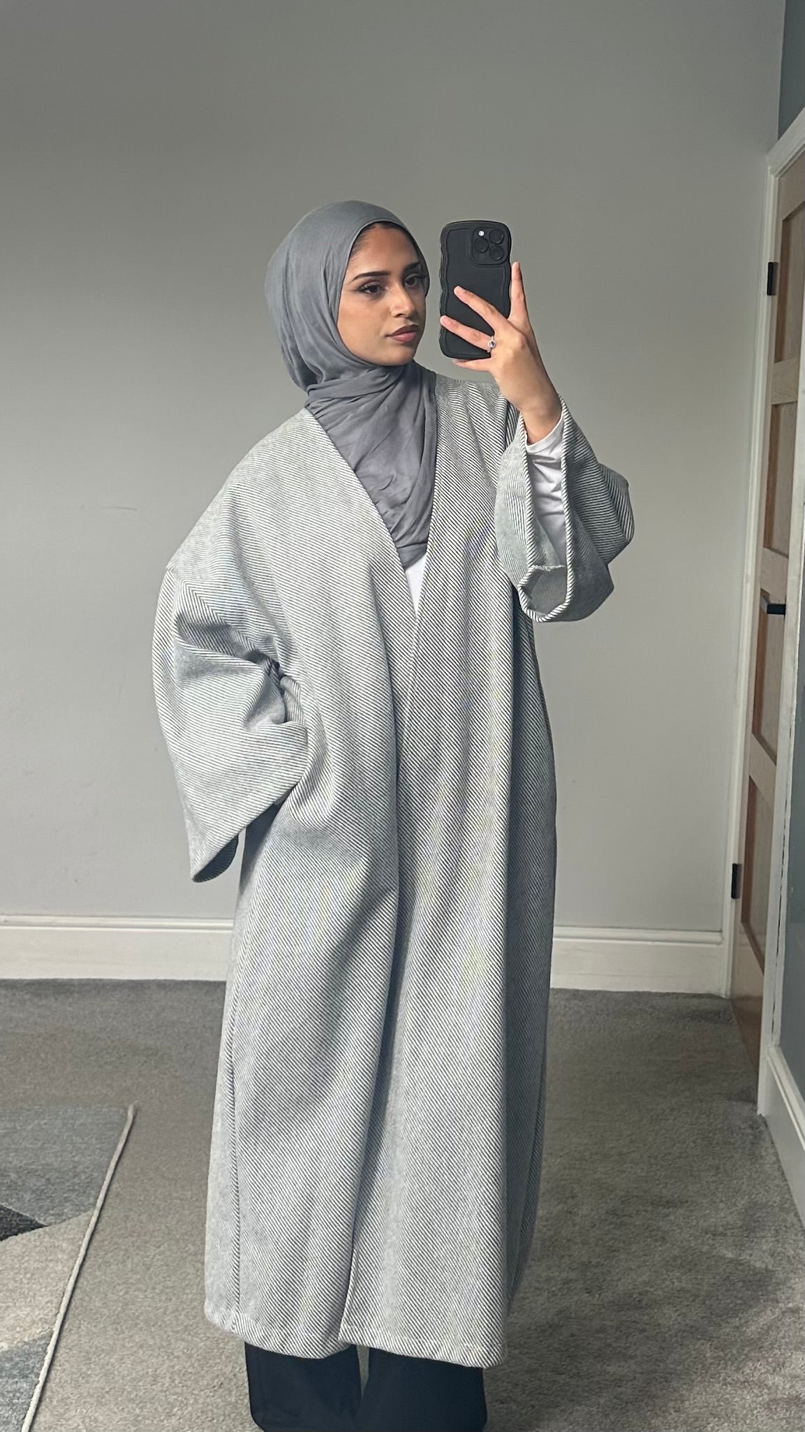 Oversized style autumn/winter coat