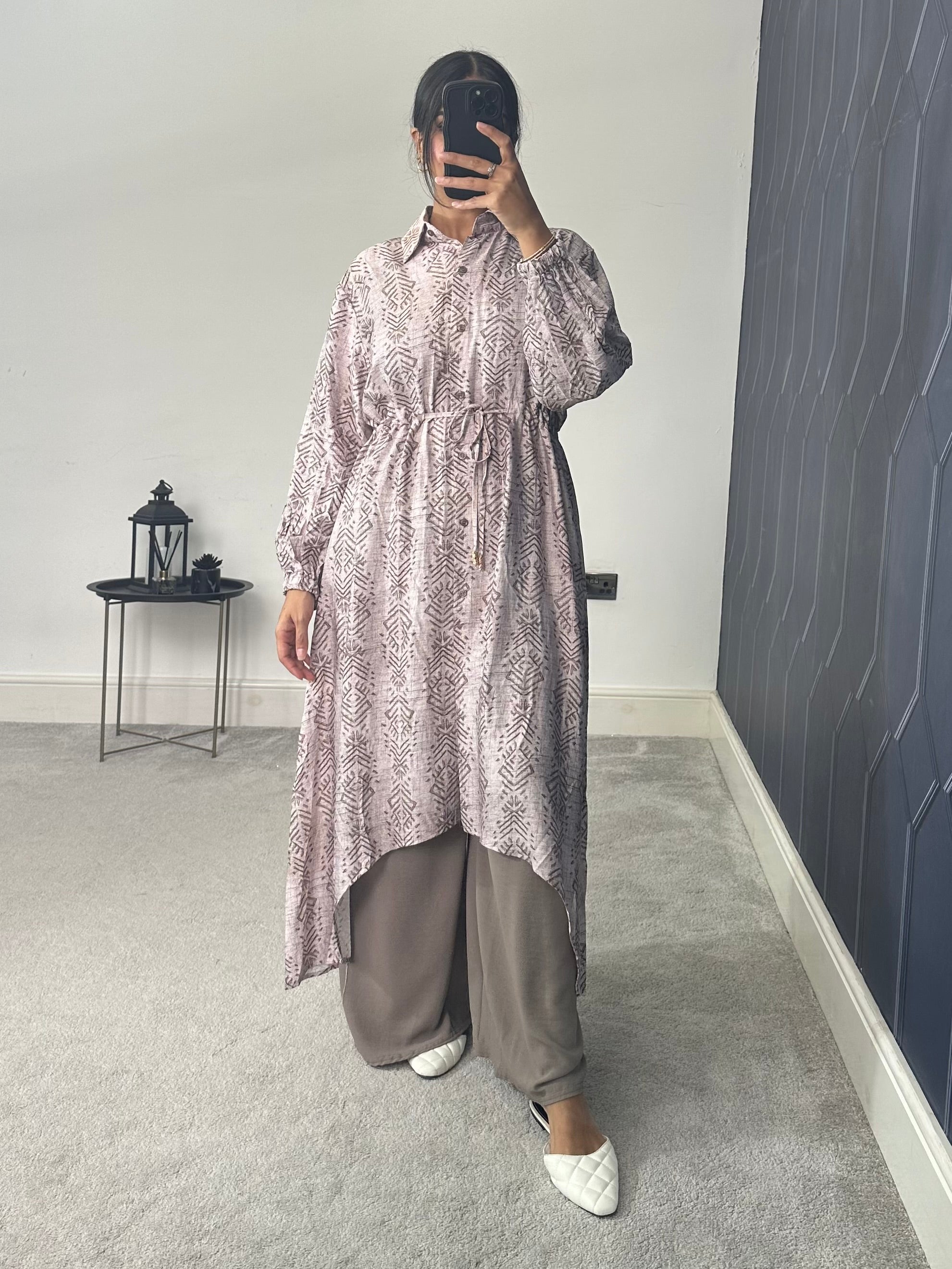 Leema Hi Low 2 piece Co ord set
