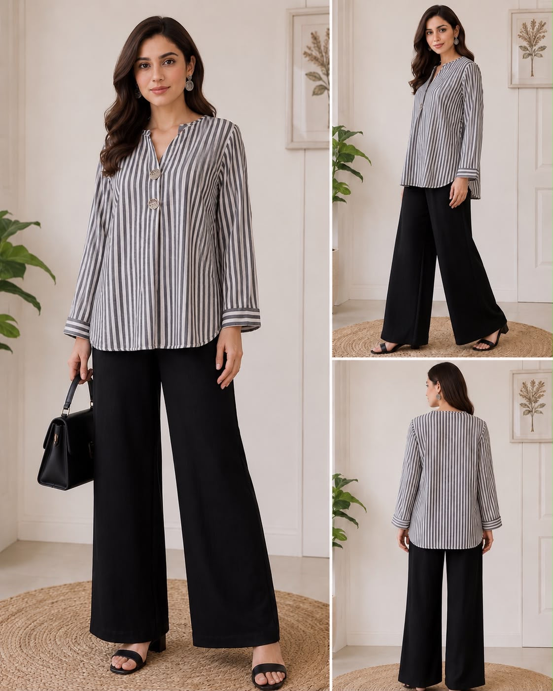Stripe Summer Coord with pockets