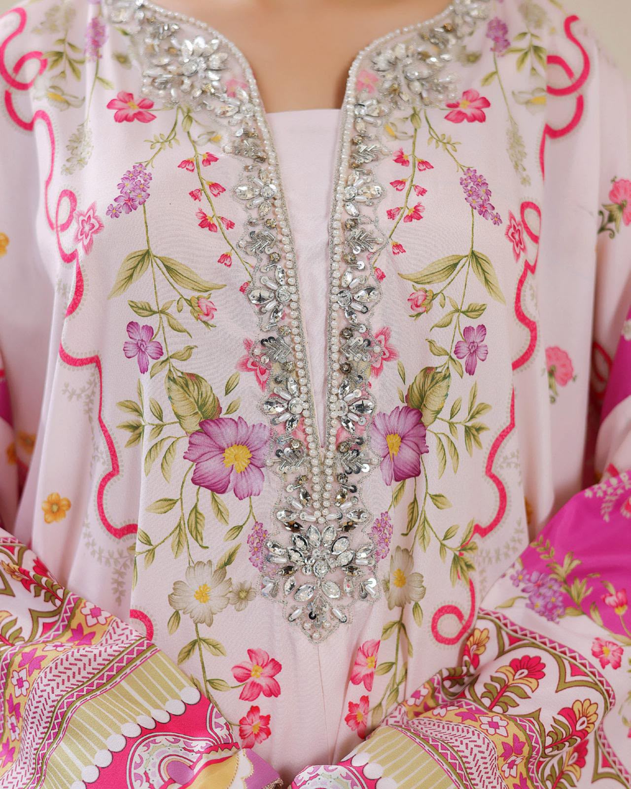 Layan kaftan 2 piece Co-ord set