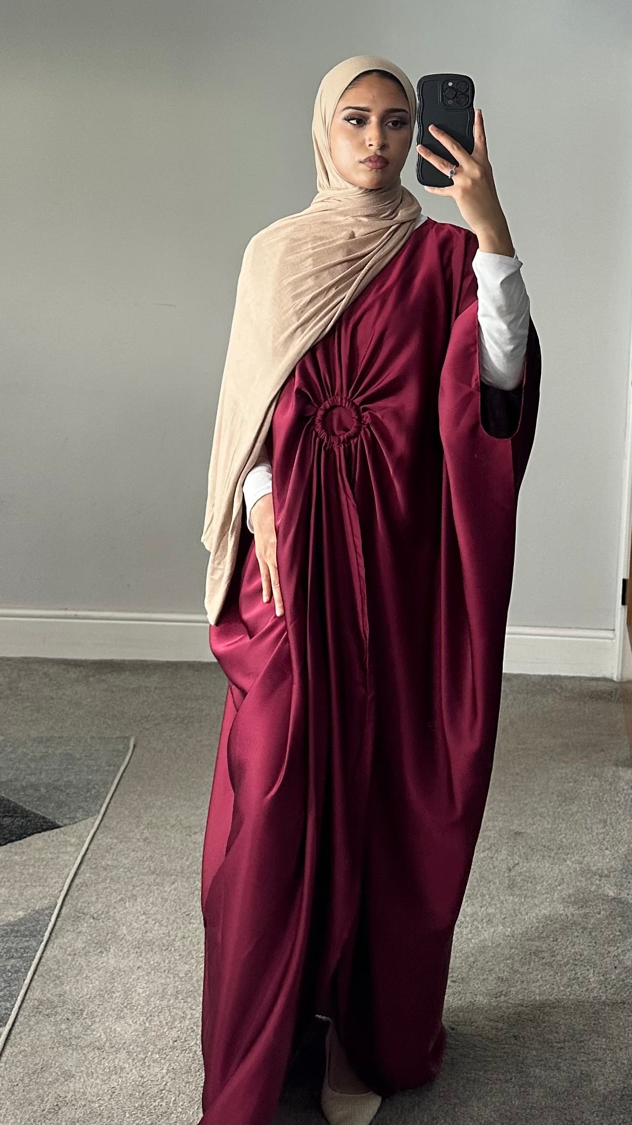 Aysel Satin Kaftan