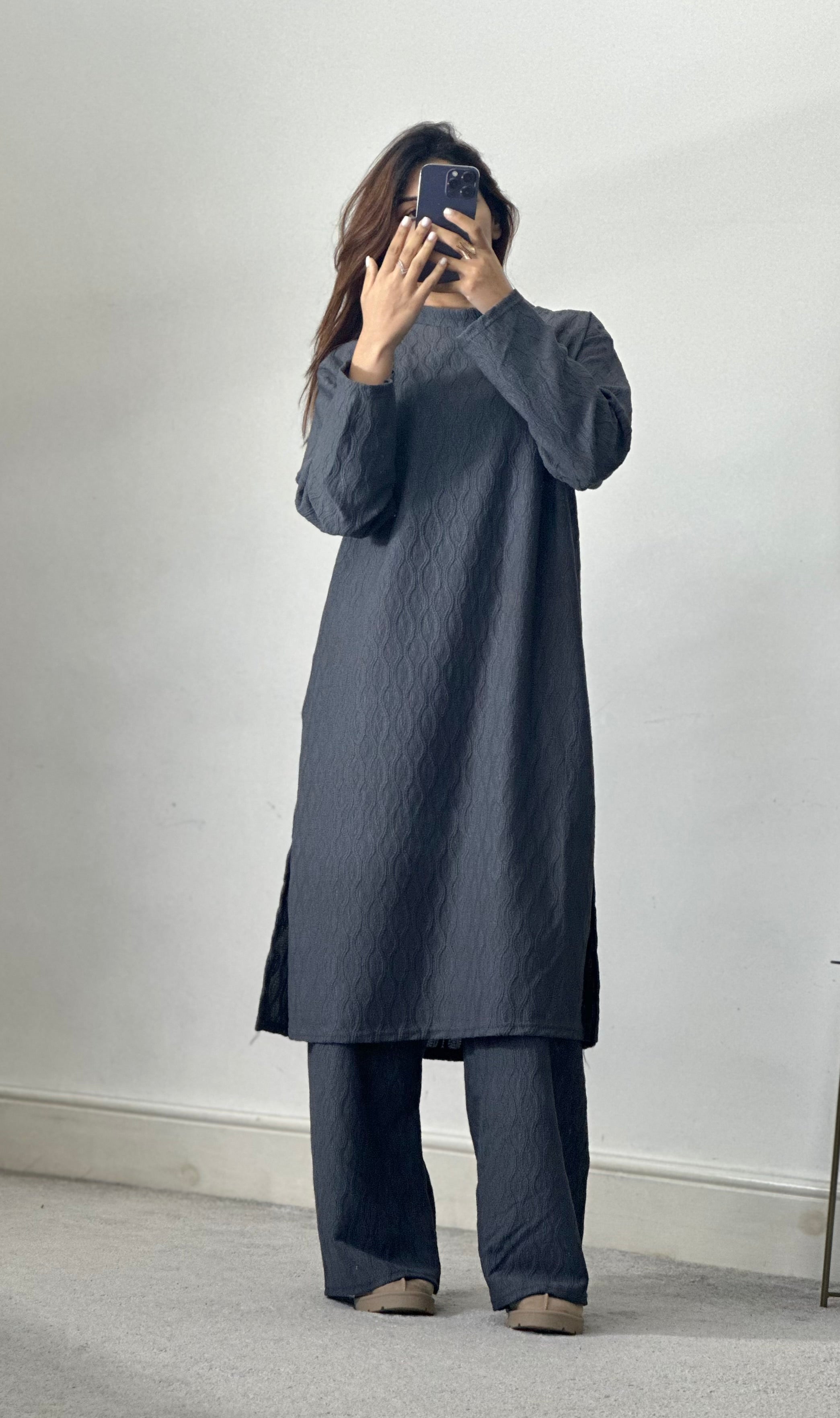 Zahra Textured Co-Ords