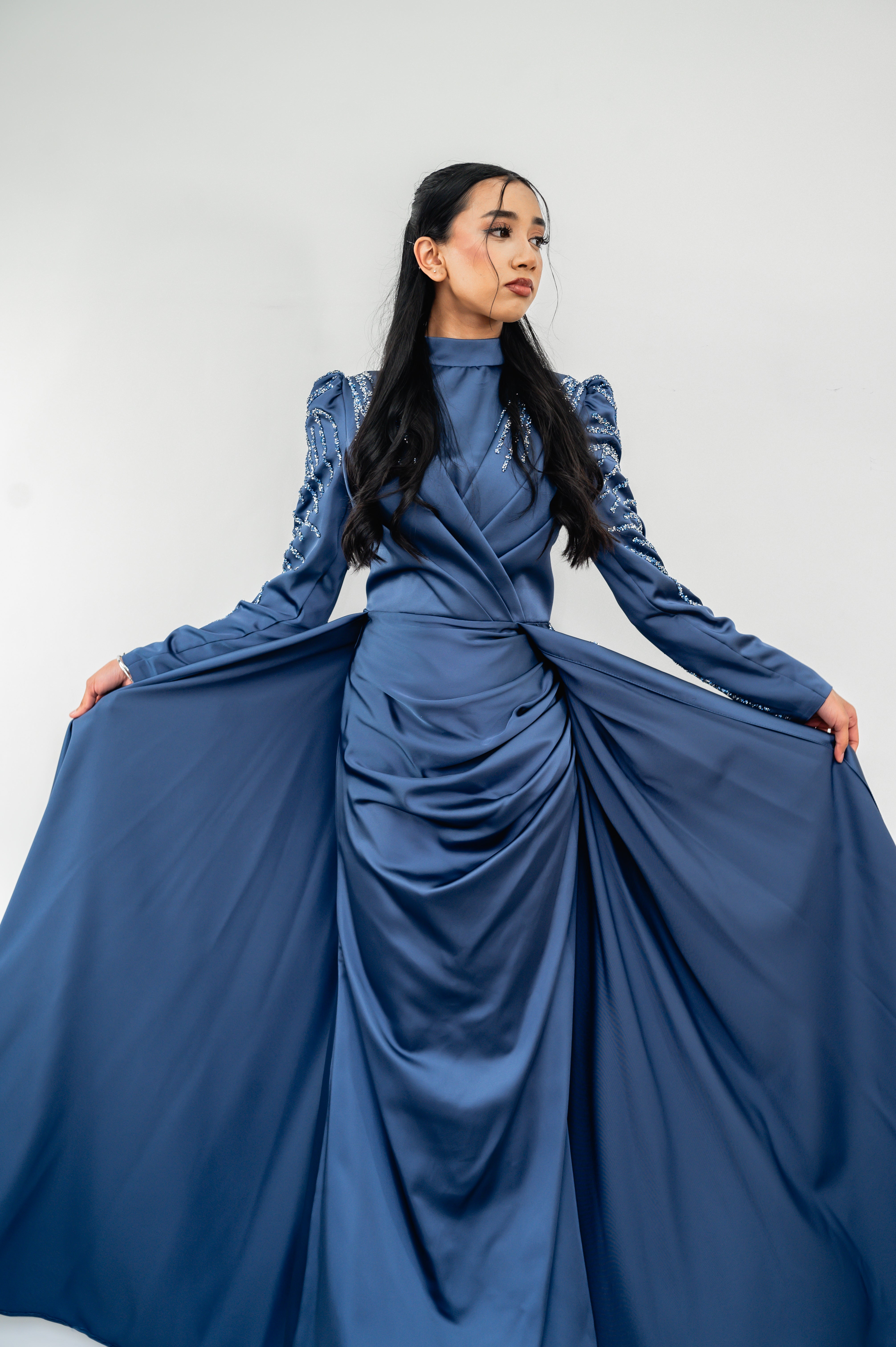 Elnara Satin Gown