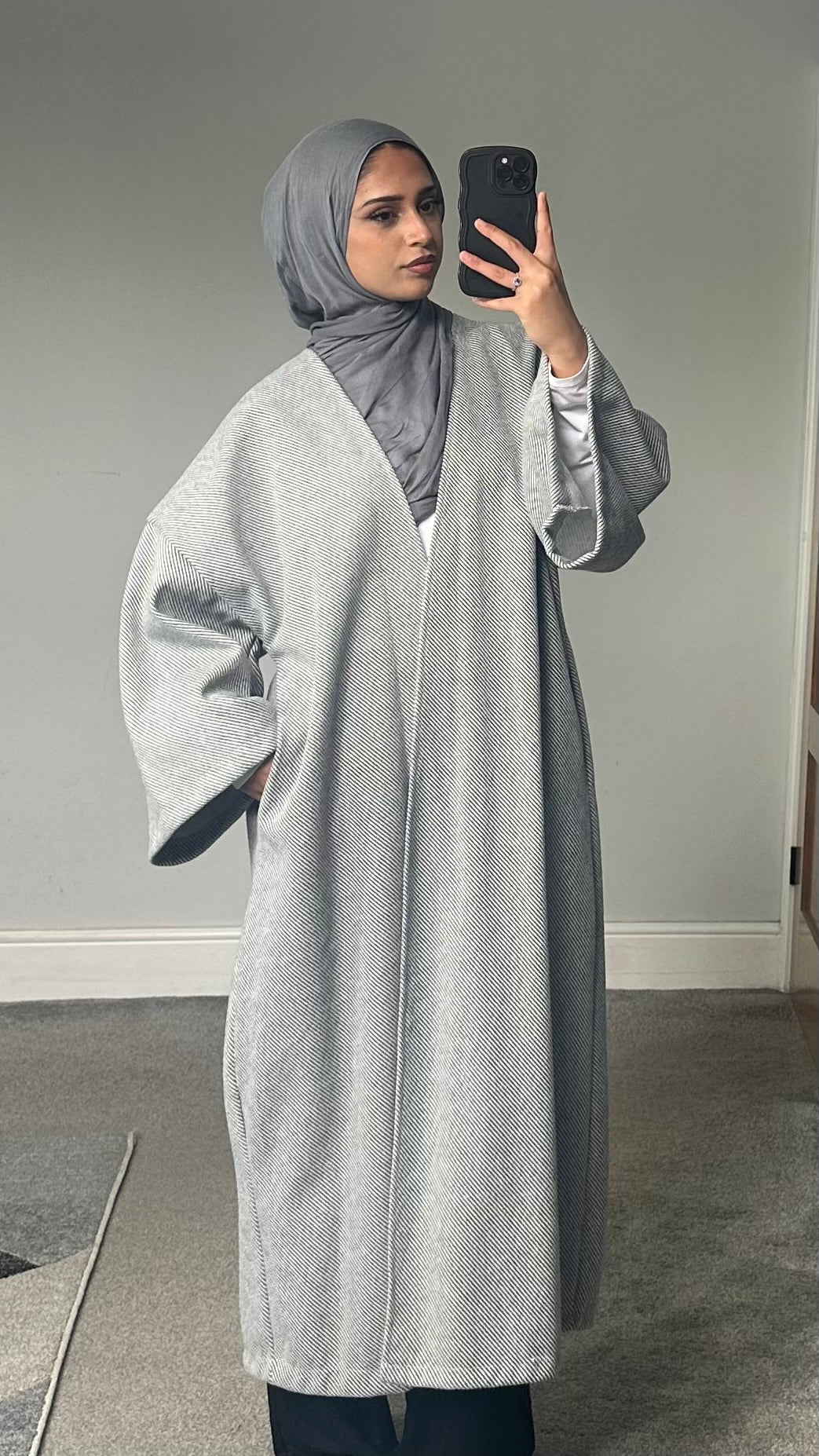 Oversized style autumn/winter coat