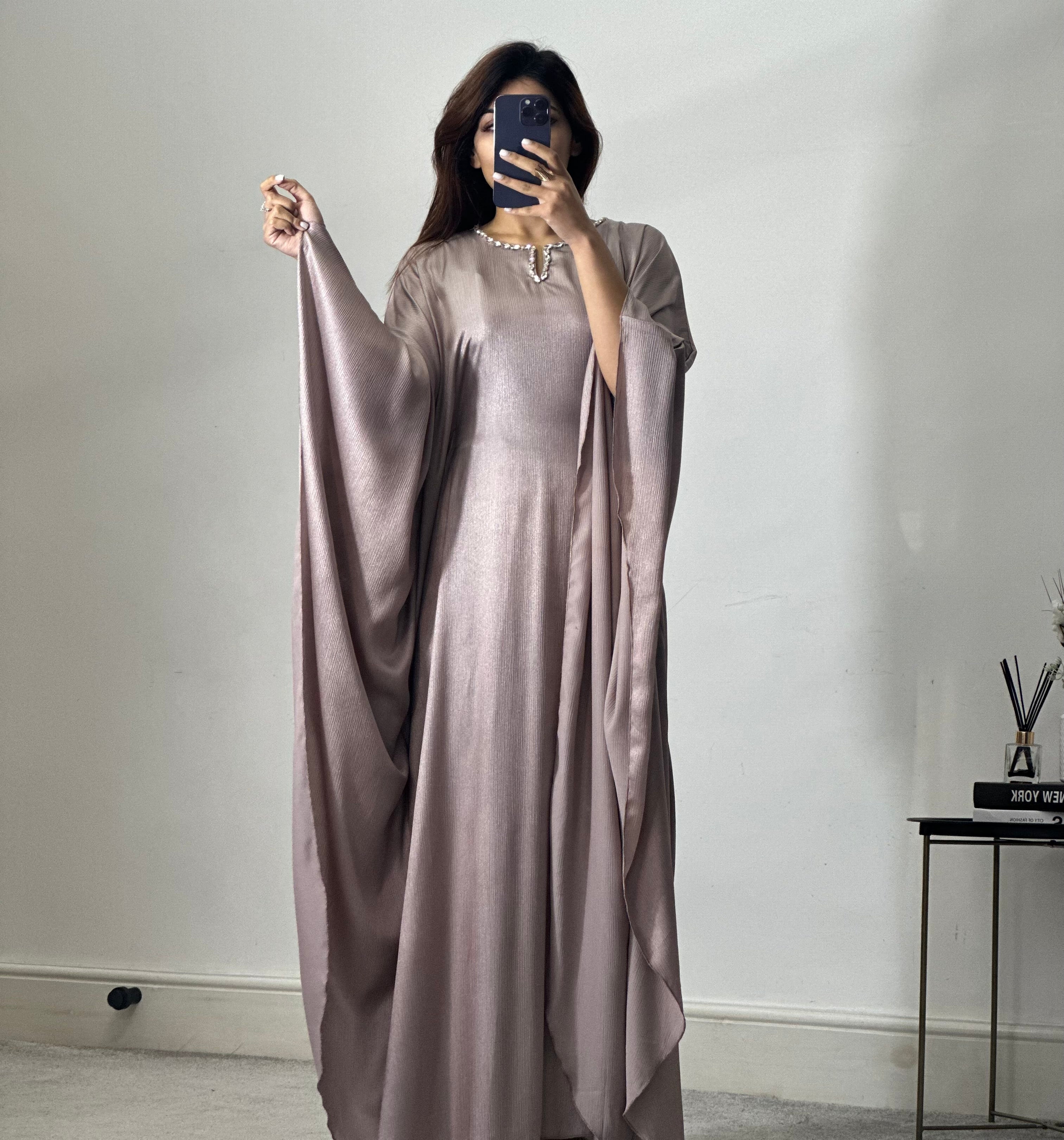 Hareem Abaya (Dusty Pink)