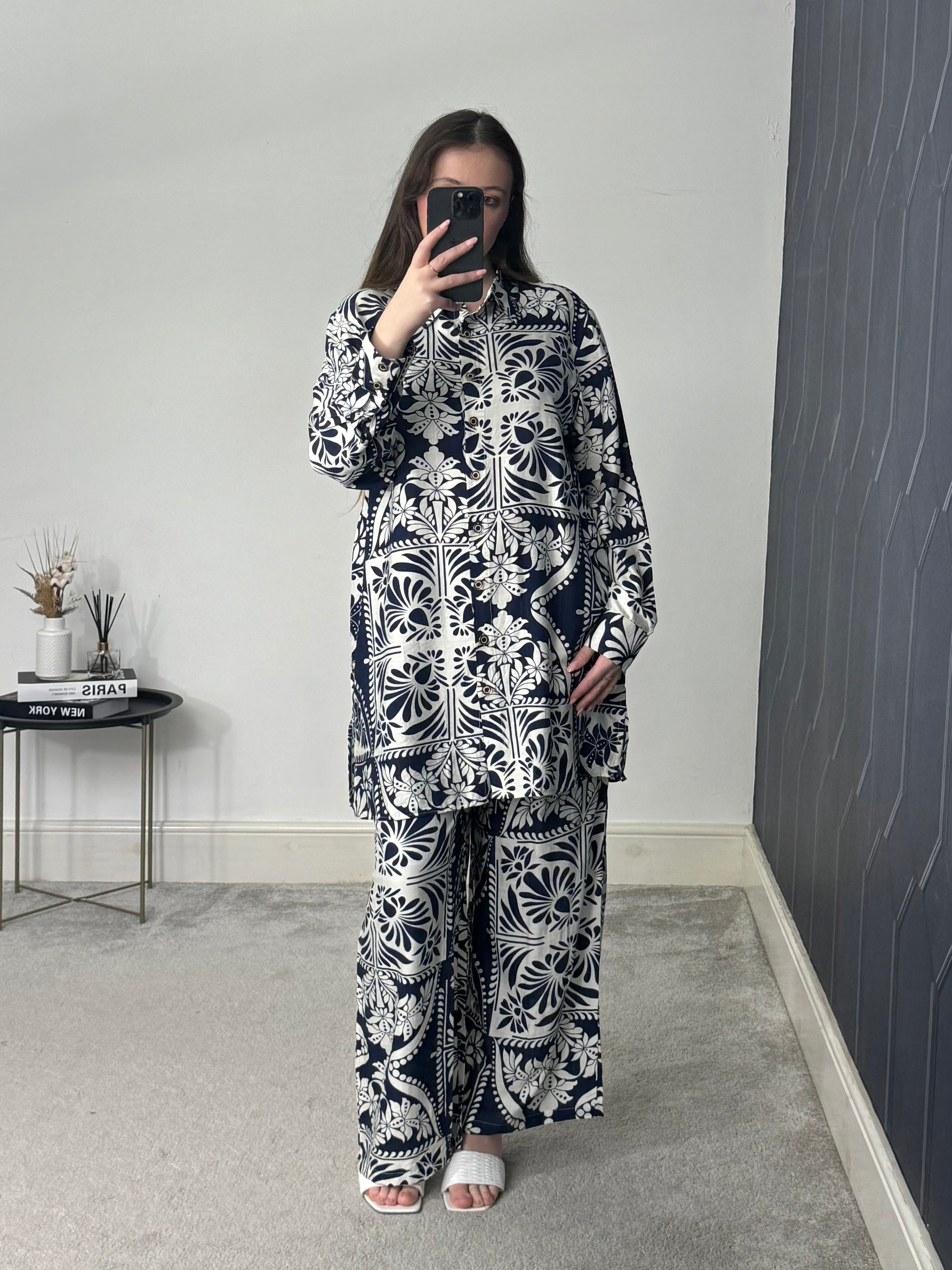 Printed 2 pieces co-ord set